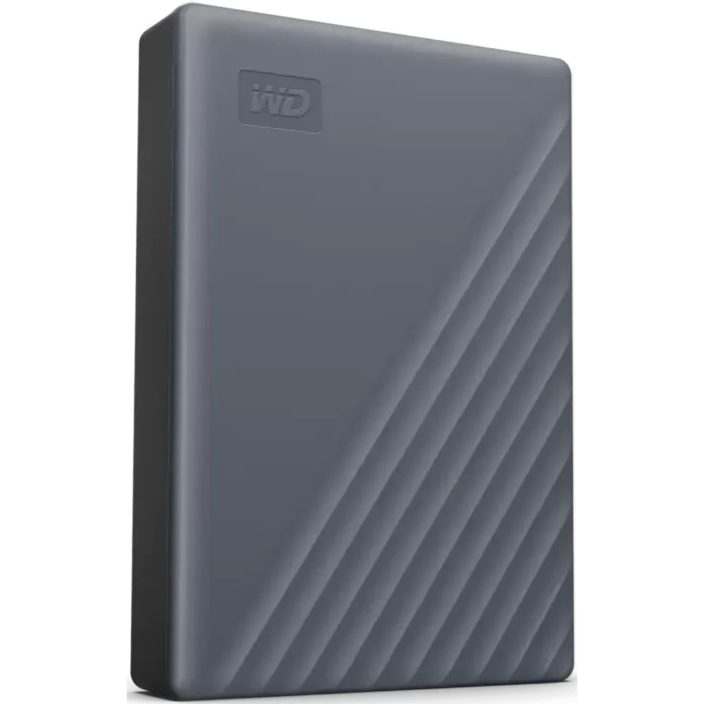 Внешний HDD 4TB Western Digital WDBPKJ0040BBL-WESN,My Passport 2.5", USB 3.2 Gen1, USB-C Silicon Gre