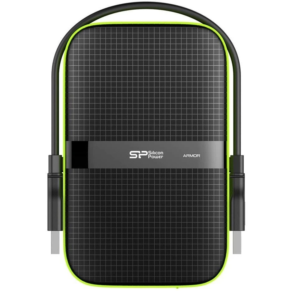 Внешний HDD 5TB Silicon Power  Armor A60, 2.5", USB 3.1, Черный