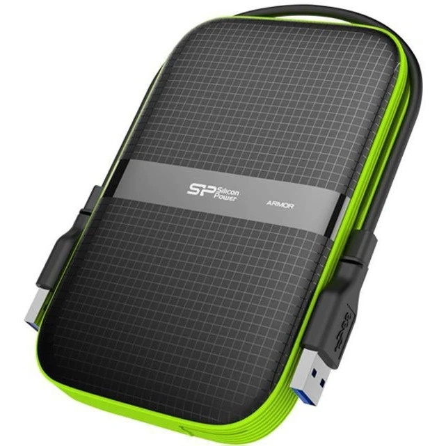 Внешний HDD 5TB Silicon Power  Armor A60, 2.5", USB 3.1, Черный