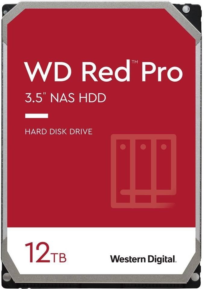 Жесткий диск WD SATA-III 12TB WD122KFBX NAS Red Pro (7200rpm) 512Mb 3.5"