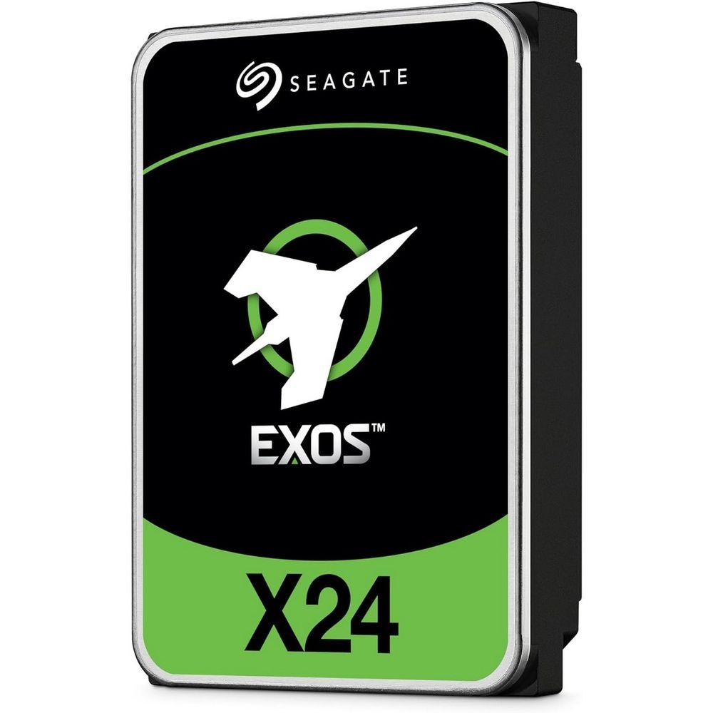 Жесткий диск серверный Seagate 3.5"; 24TB Exos X24 SAS 12Gb/s, 7200 rpm, 512 MB ST24000NM007H