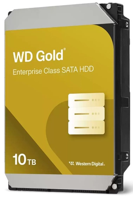 Жесткий диск Western Digital Gold WD103KRYZ 10ТБ 3,5" 7200RPM 512MB (SATA III)
