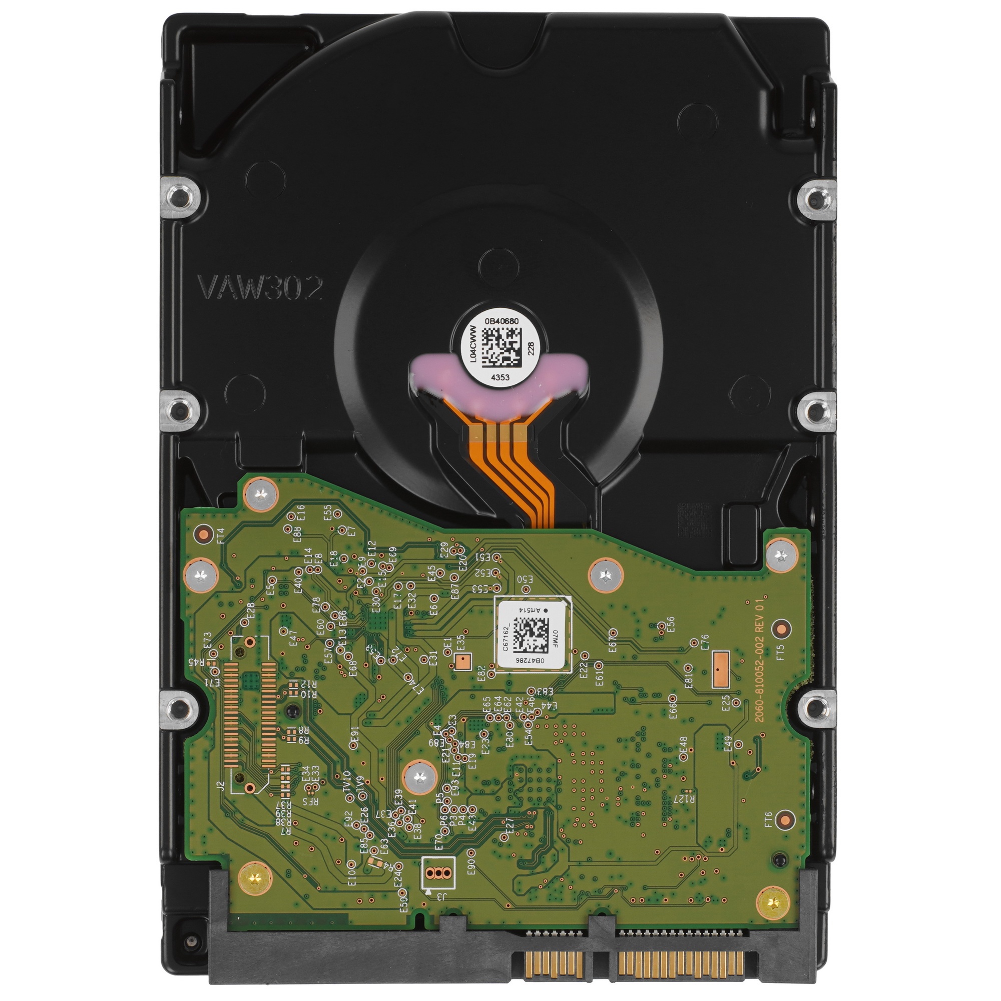 Жесткий диск Western Digital Red Plus NAS HDD 3.5" SATA 8Tb, 5640RPM, 256MB buffer, CMR, WD80EFPX, 1