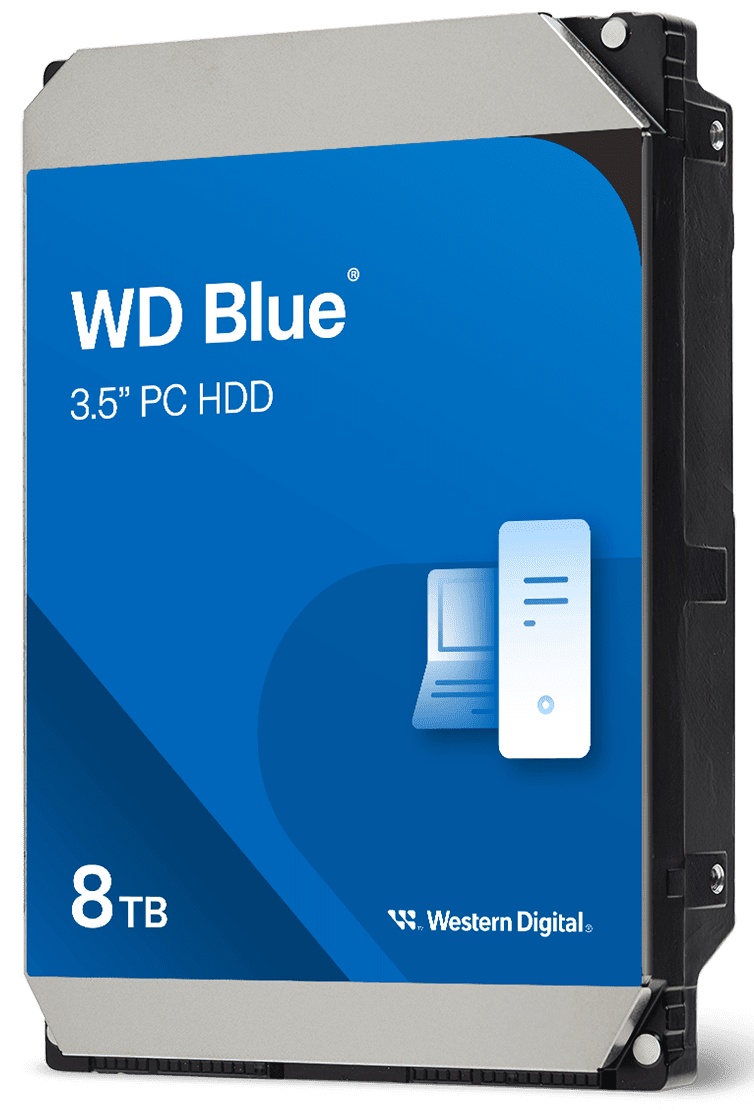 Жесткий диск WD SATA-III 8TB WD80EAAZ Desktop Blue (5640rpm) 256Mb 3.5"