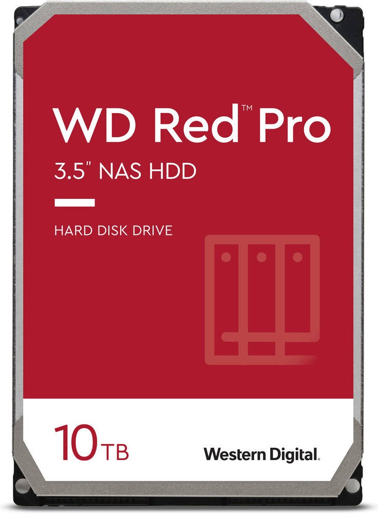 Жесткий диск WD SATA-III 10TB WD103KFBX Red Pro (7200rpm) 512Mb 3.5"
