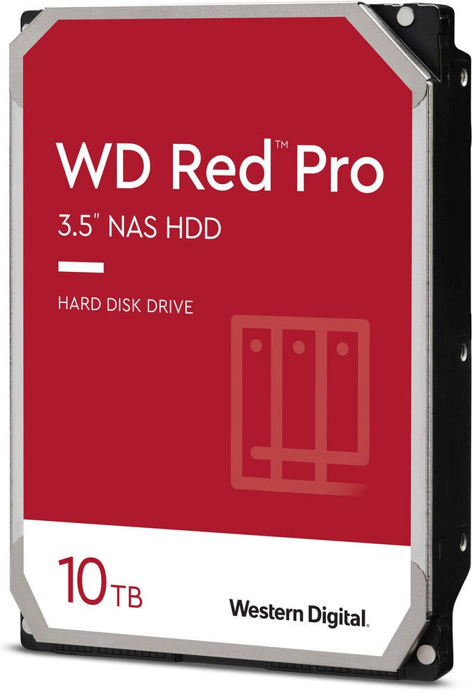 Жесткий диск WD SATA-III 10TB WD103KFBX Red Pro (7200rpm) 512Mb 3.5"