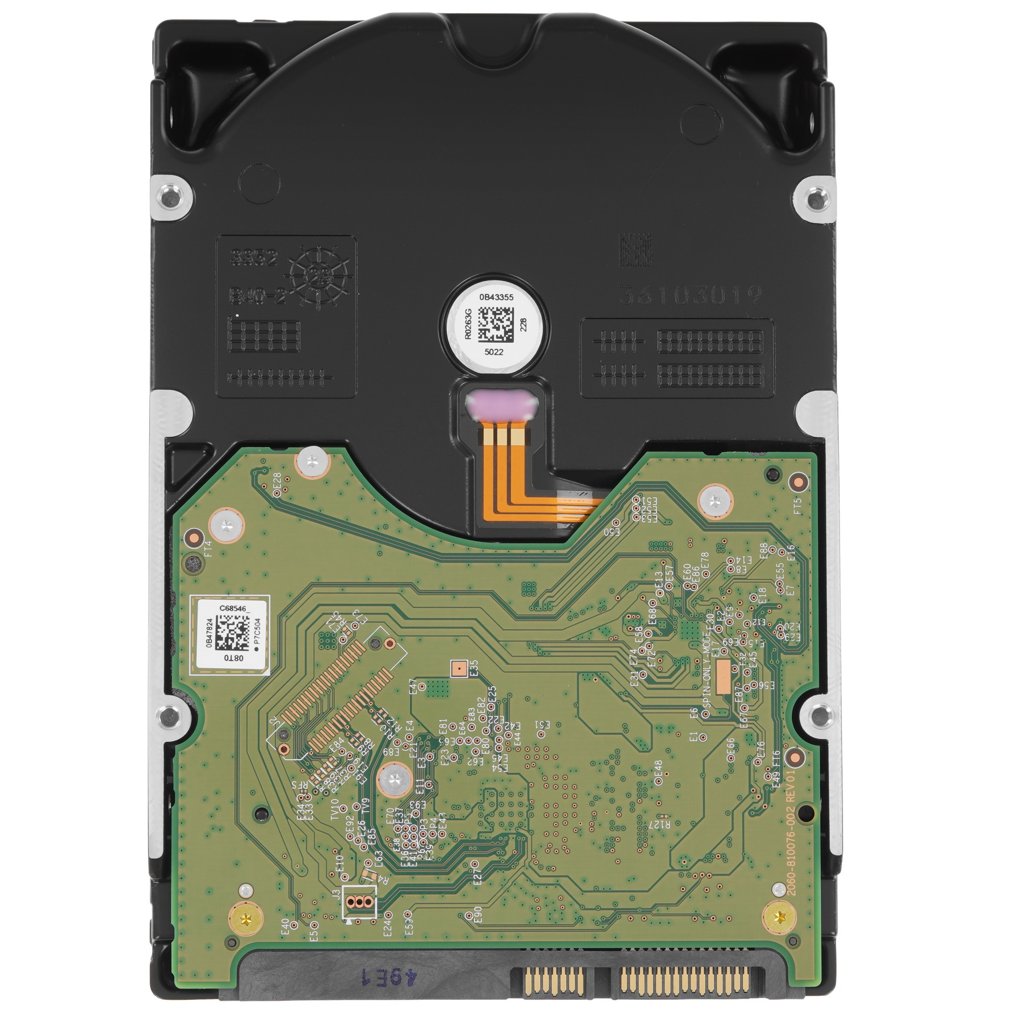 Жесткий диск Western Digital 12TB WD122KRYZ Gold, SATA3, Cache 512MB, 7200 rpm