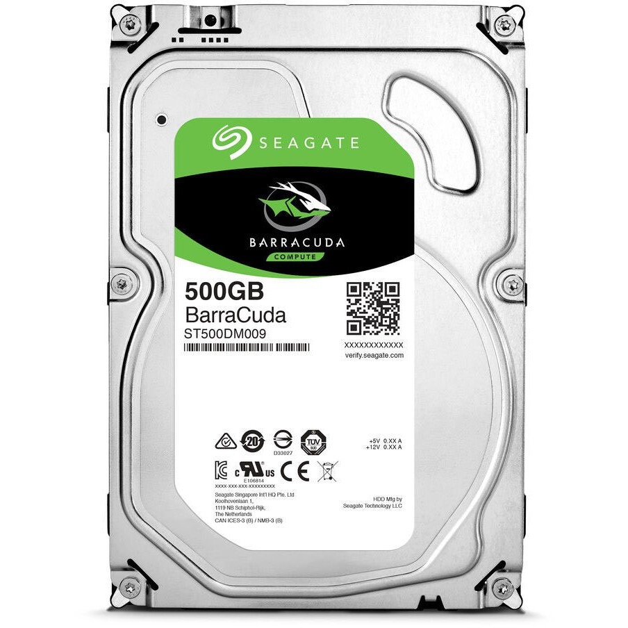 Жесткий диск 500Gb Seagate Barracuda (ST500DM009) SATA 6 Гбит/с, 7200 rpm, 32mb buffer