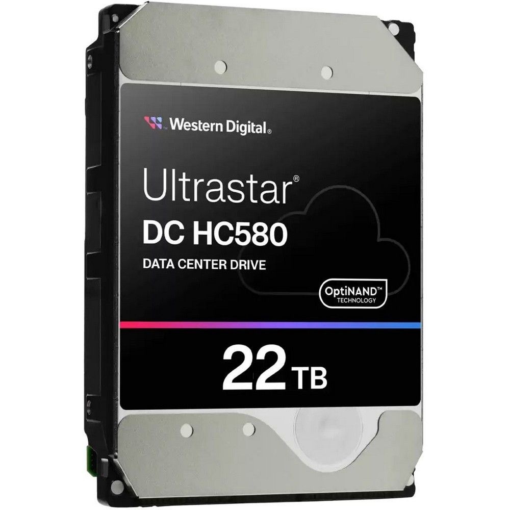Жесткий диск HDD WD SATA Server 22Tb Ultrastar DC HC570 7200 6Gb/s 512MB 1 year warranty (replacemen