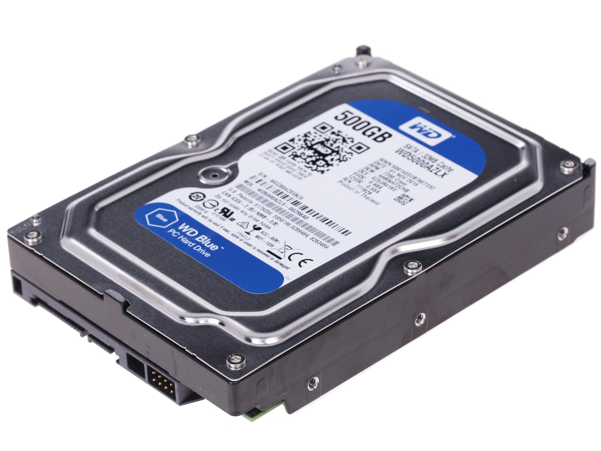 Жесткий диск Western Digital Original SATA-III 500Gb WD5000AZLX Blue (7200rpm) 32Mb 3.5"