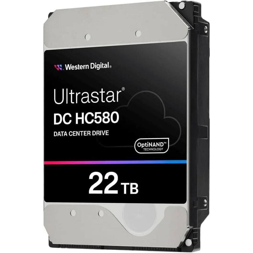 Жесткий диск серверный Western Digital 3.5" 24TB WD Ultrastar DC HC580 WUH722422ALE6L4 SATA 6Gb/s, 7