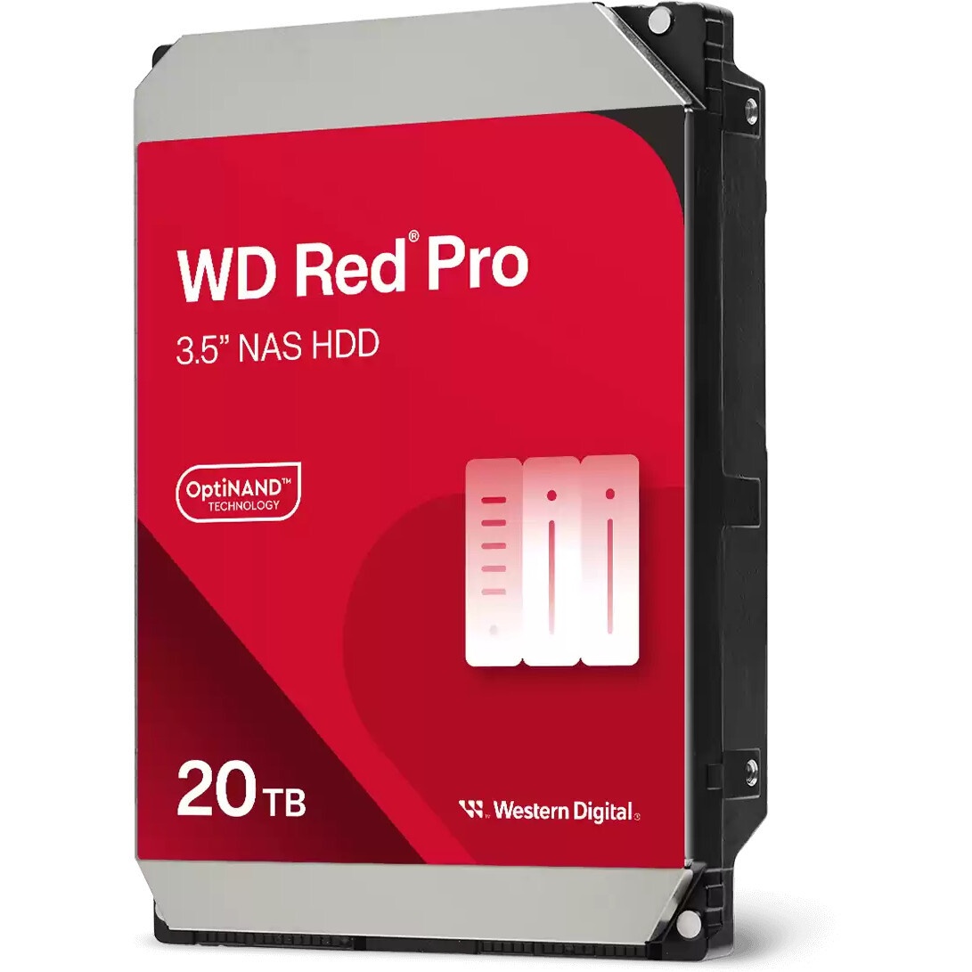 Жесткий диск HDD WD SATA3 20TB Red Pro 7200RPM 512MB 1 year warranty (replacement WD201KFGX)