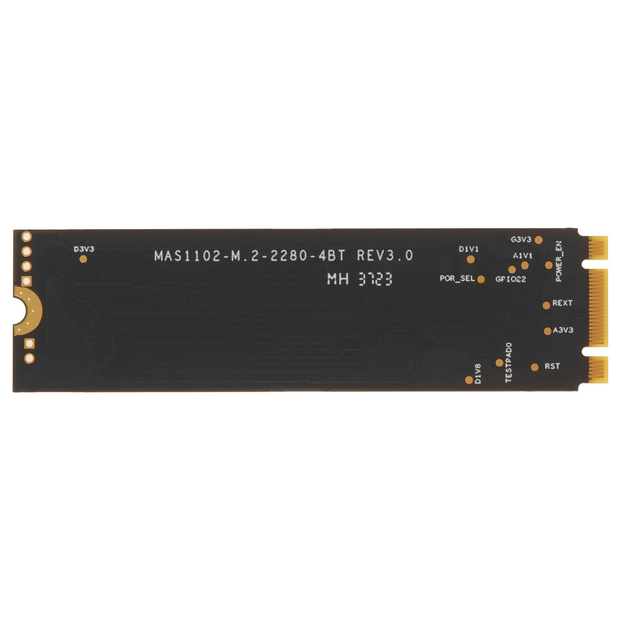 Накопитель SSD KingSpec NT-1TB, 1024GB, SATA III, M.2 2280, R/W 570/540