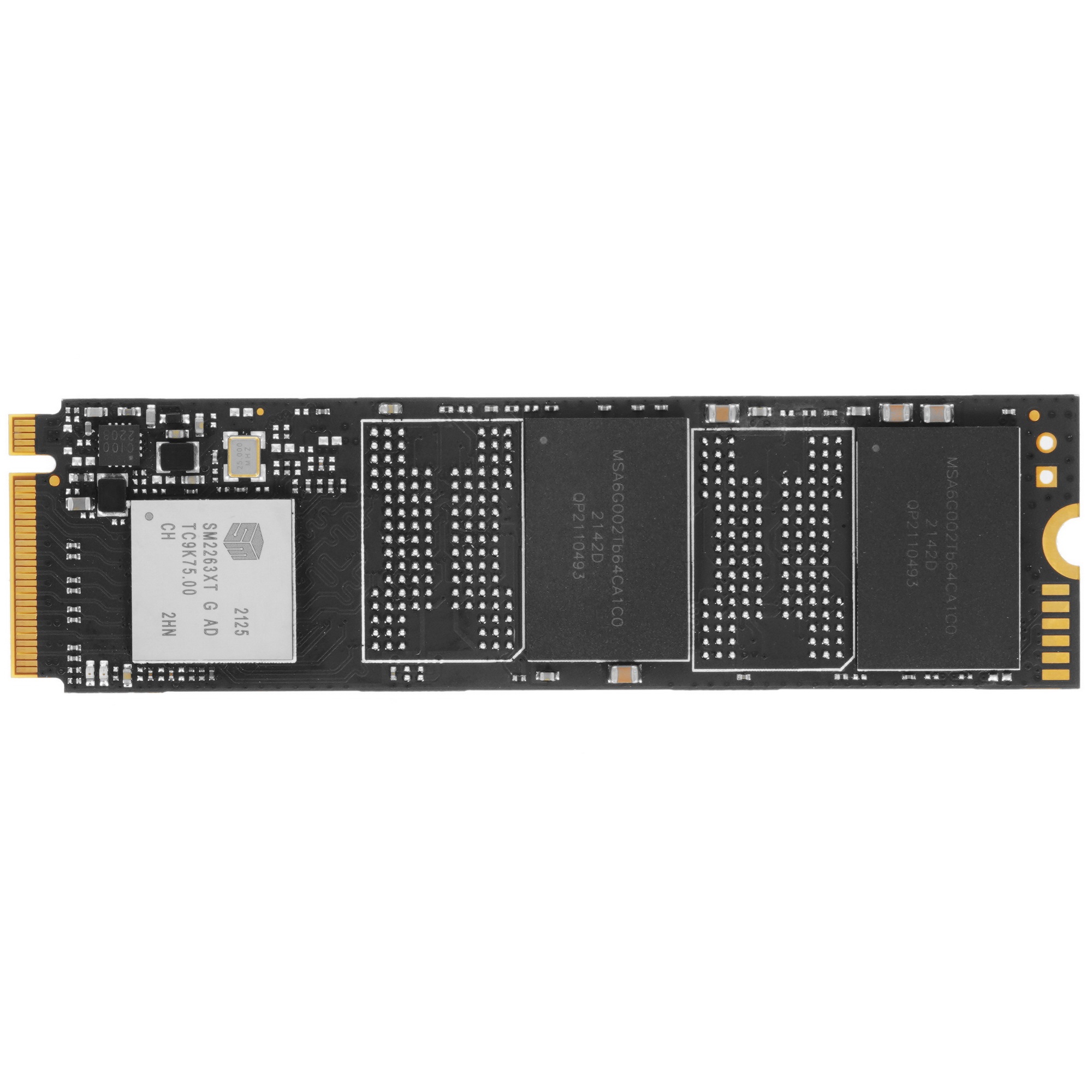 Накопитель SSD Hikvision HS-SSD-E1000/512G Hiksemi, 512Gb, PCIe 3.0 x4, M.2 2280, NVMe, R/W 2000/161