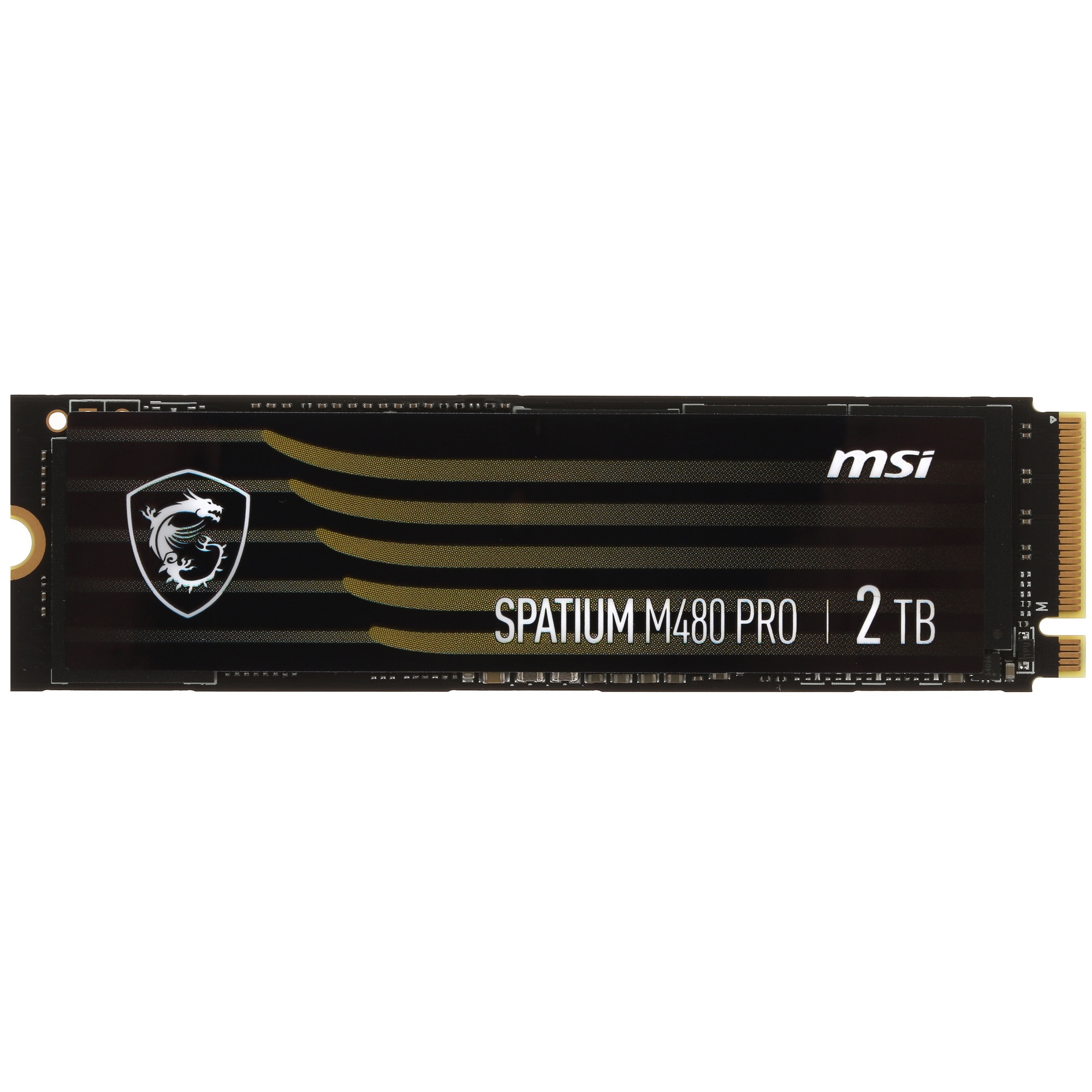 Накопитель SSD MSI SPATIUM M480 PRO, 2TB, M.2 2280, PCIe 4.0 x4, NVMe, R/W 7400/7000