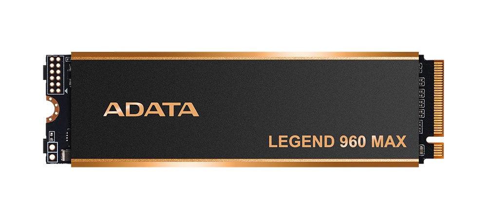 Накопитель SSD ADATA LEGEND 960 MAX, 2Tb, PCIe 4.0 x4, M.2 2280, NVMe, R/W 7400/6800, с радиатором