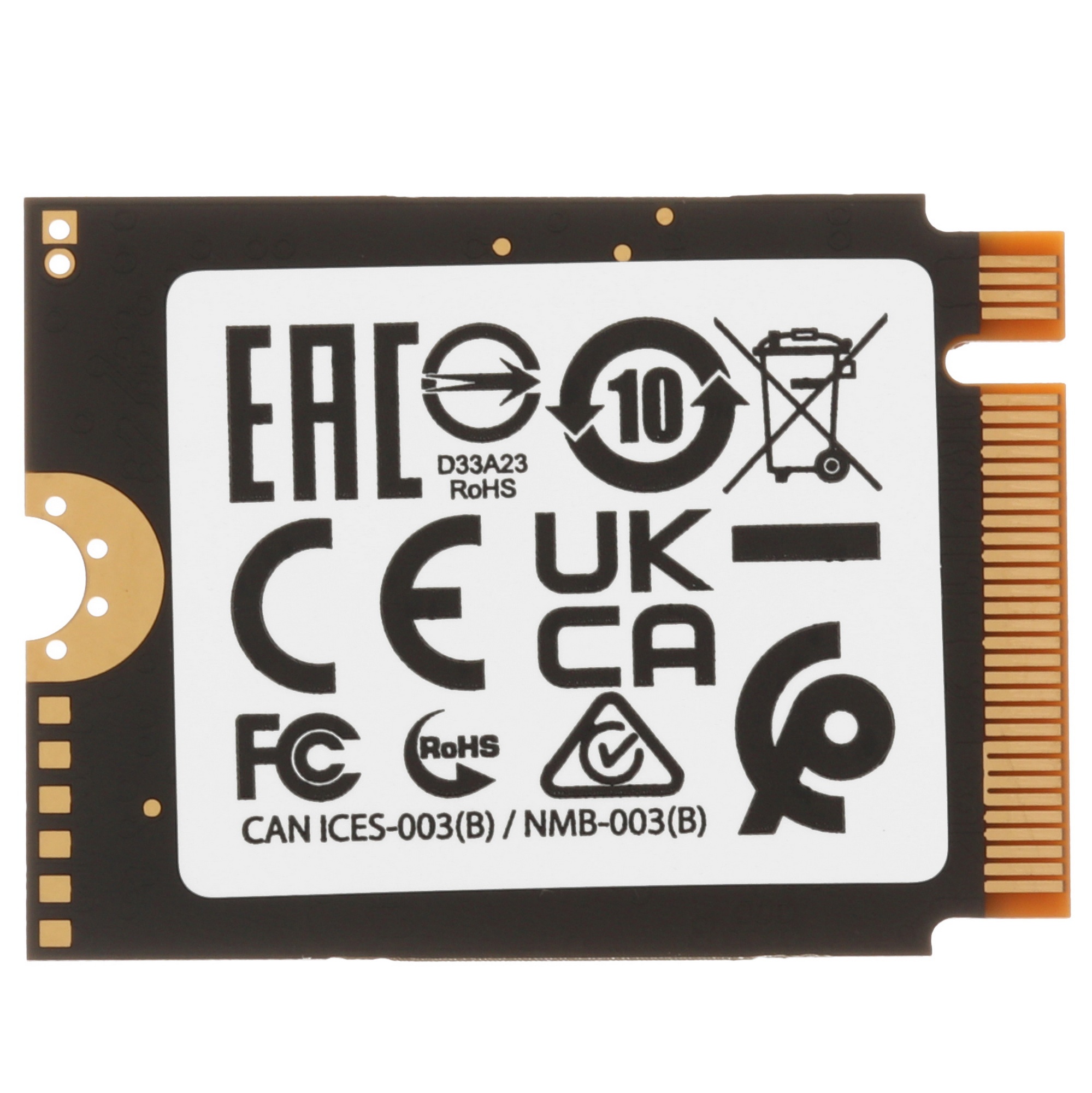 Накопитель NVMe ADATA XPG GAMMIX S55, 512Гб, PCIe 4.0 x4, 2230, R/W 5000/3000 Мбайт/сек