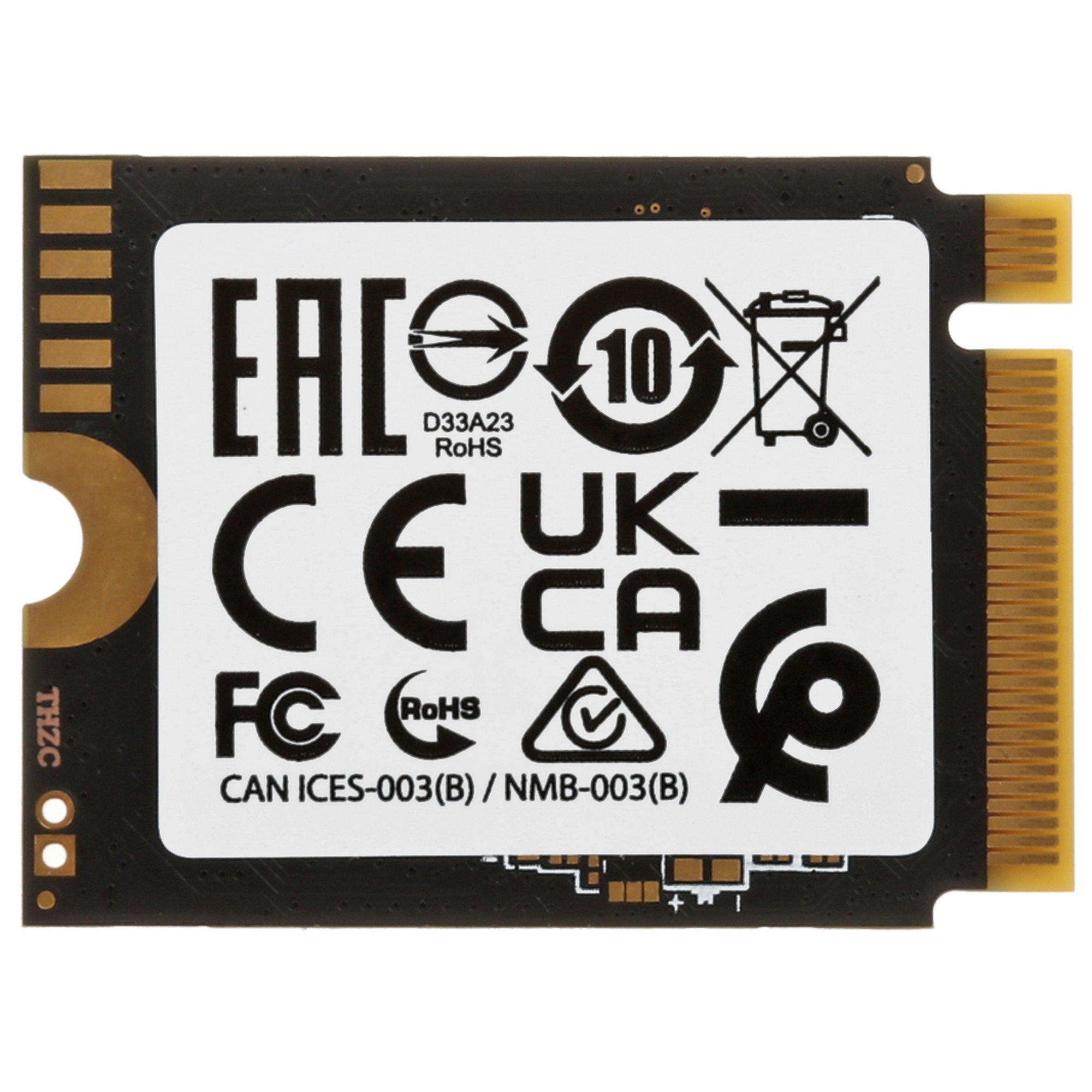 Накопитель SSD ADATA XPG GAMMIX S55, 1Tb, PCIe 4.0 x4, 2230, NVMe, R/W 5000/3700