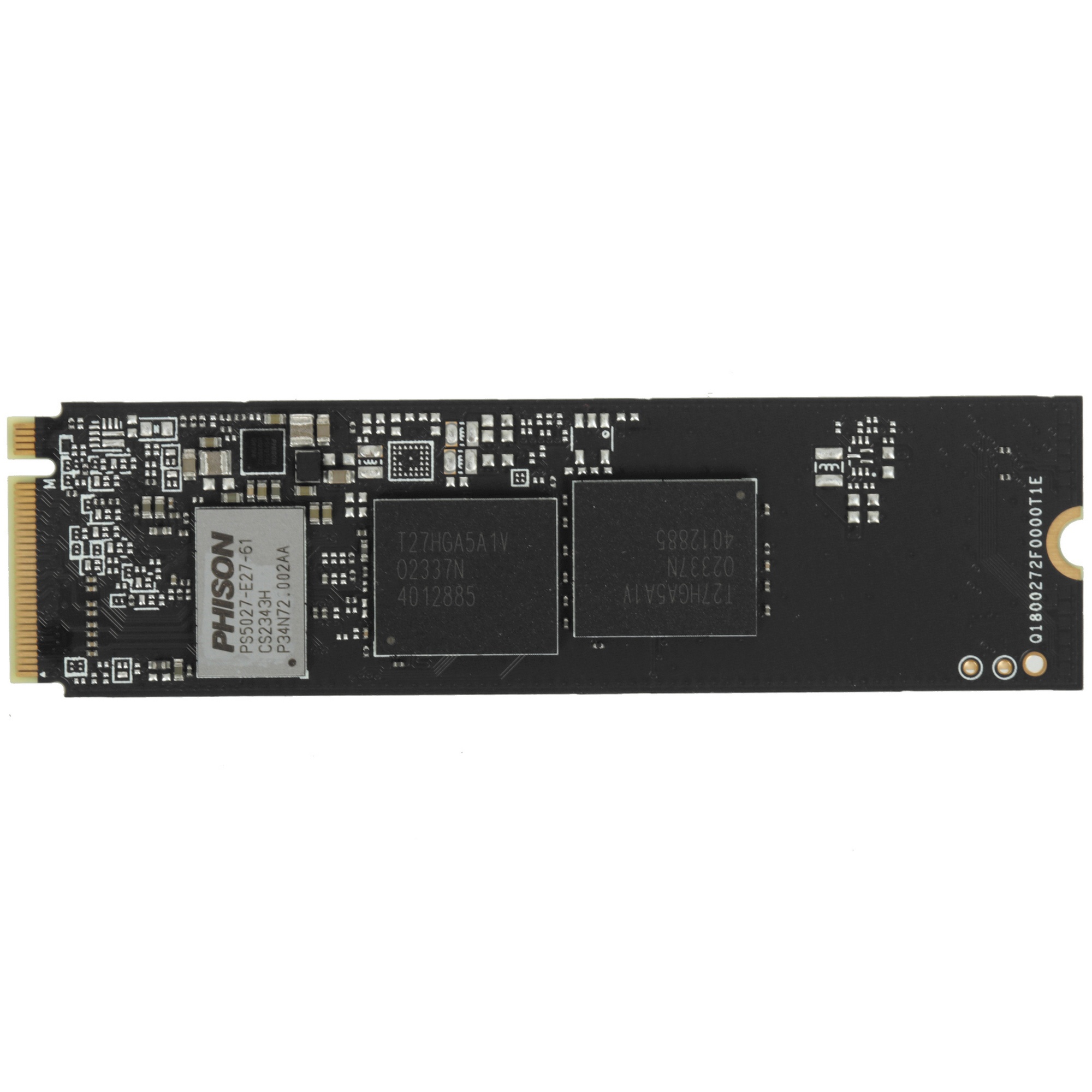 Накопитель SSD Apacer AS2280Q4U, 1Tb, M.2 2280, PCIe 4.0 x4, NVMe, R/W 7300/6000, с радиатором