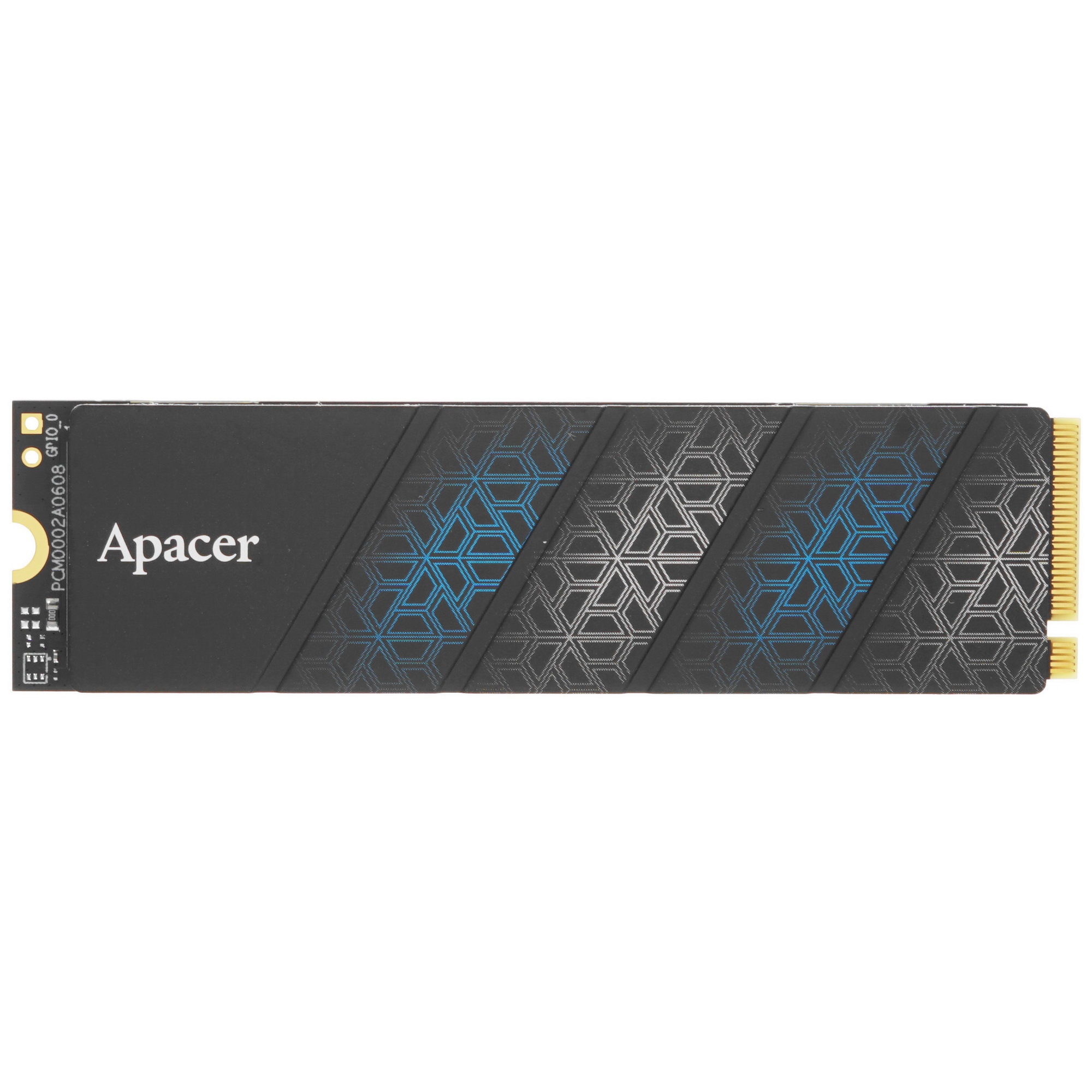 Накопитель SSD Apacer AS2280P4U PRO, 512Gb, PCIe 3.0 x4, M.2 2280, NVMe, R/W 3500/2300, с радиатором
