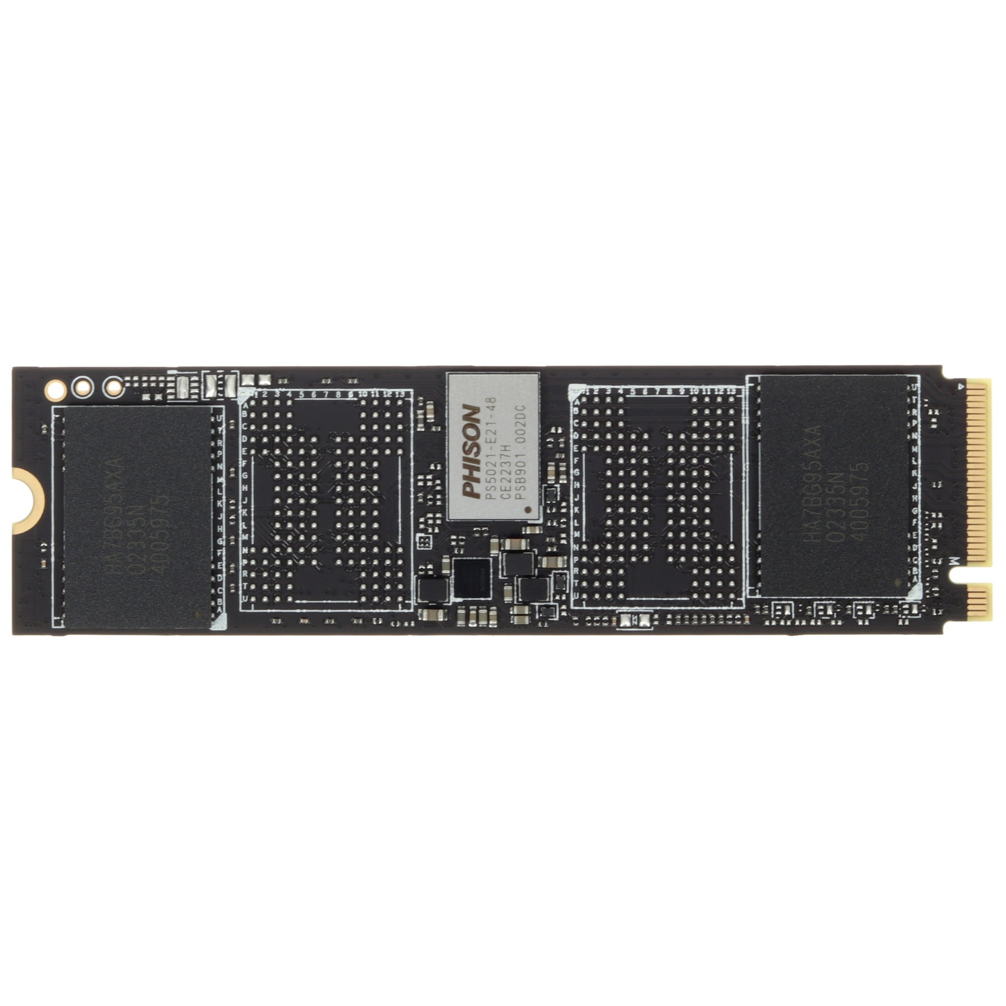 Накопитель SSD ADATA XPG GAMMIX S60, 512Gb, PCIe 4.0 x4, M.2 2280, NVMe, R/W 4700/1700, с радиатором