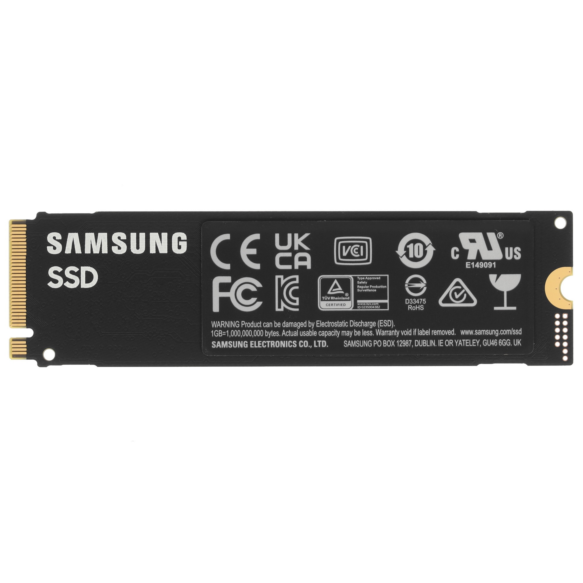 Накопитель SSD Samsung 980, 250GB, PCIe 3.0 x4, M.2 2280, NVMe, R/W 2900/1300
