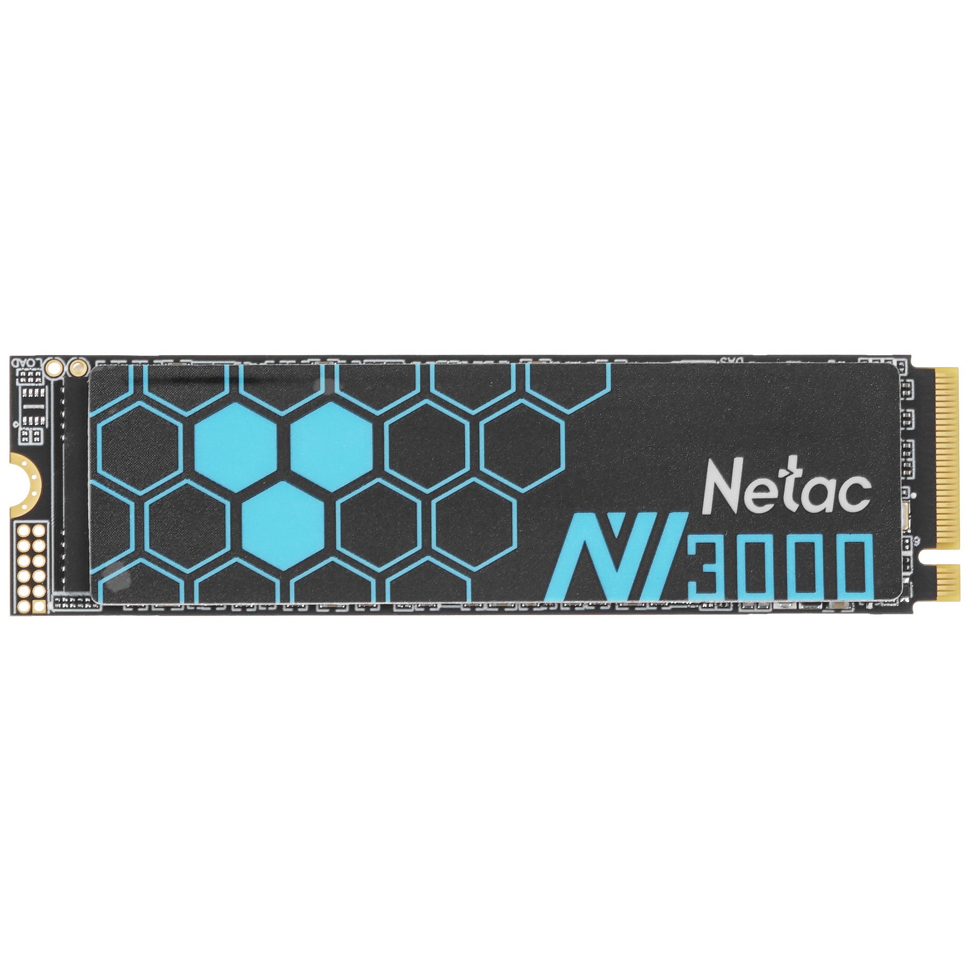 Накопитель SSD Netac NV3000, 1TB, PCIe 3.0 x4, M.2 2280, NVMe, R/W 3100/2100