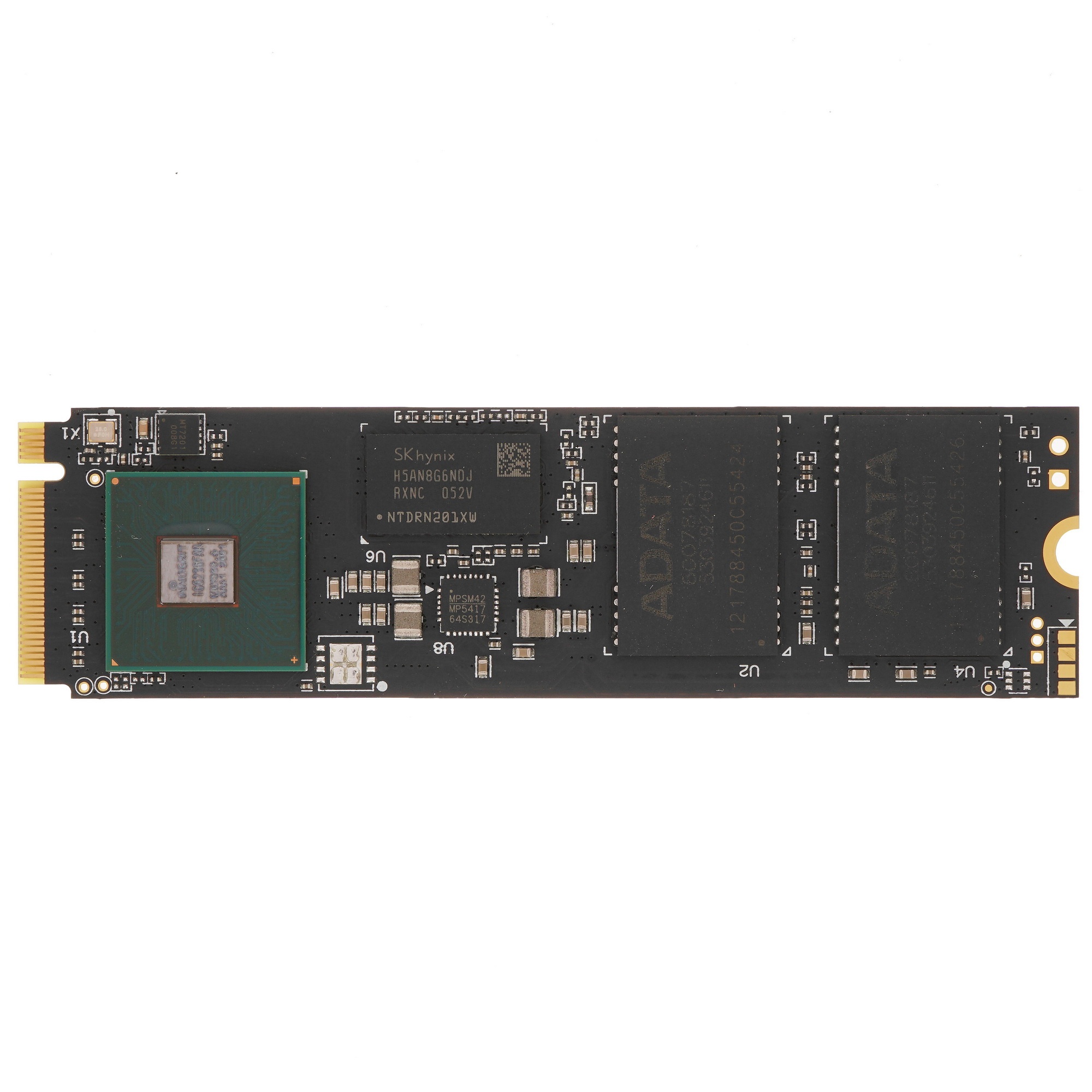 Накопитель SSD ADATA XPG GAMMIX BLADE S70, 2Tb, PCIe 4.0 x4, M.2 2280, NVMe, R/W 7400/6400