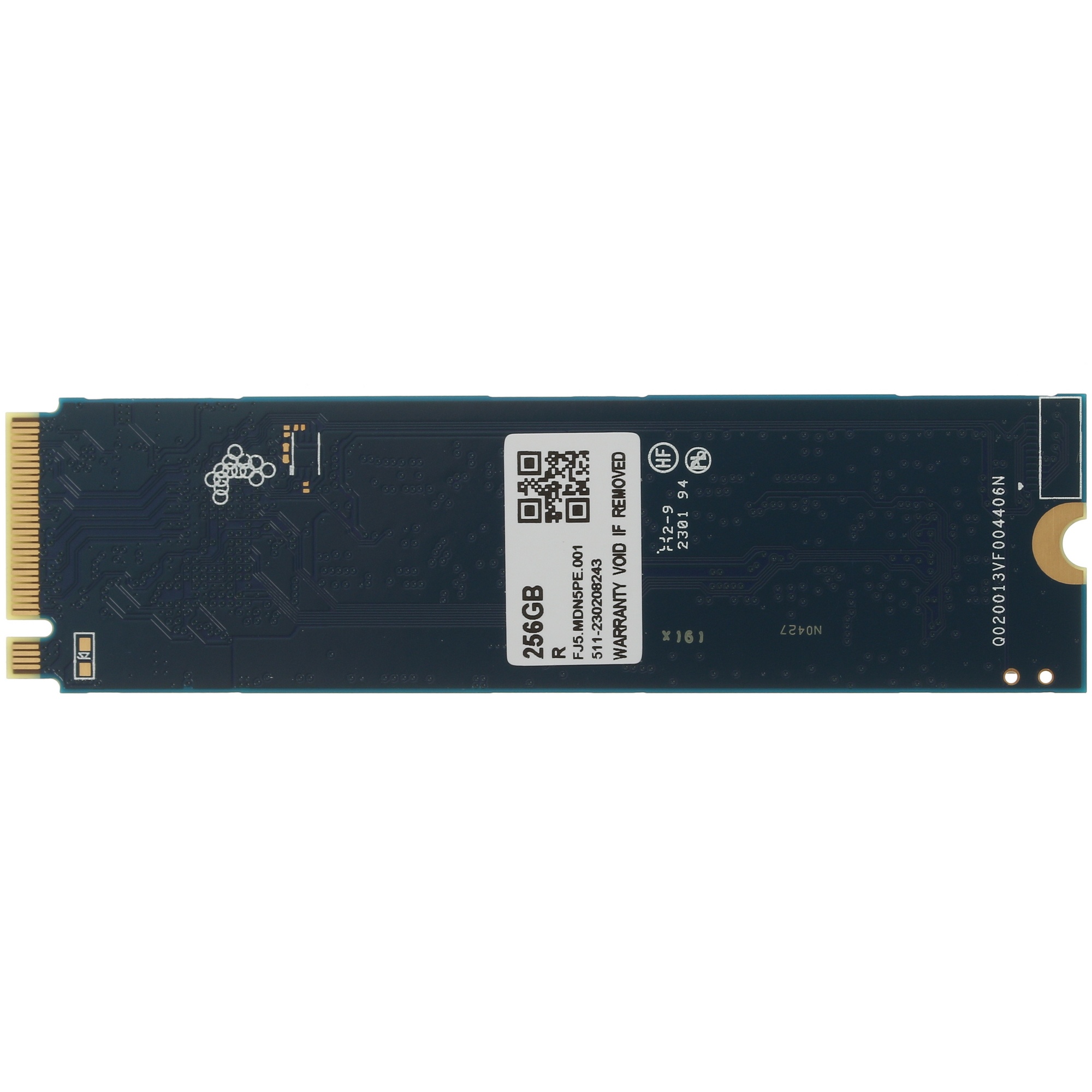 Накопитель SSD Apacer AS2280P4, 256Gb, M.2 2280, PCIe 3.0 x4, NVMe, R/W 2100/1300