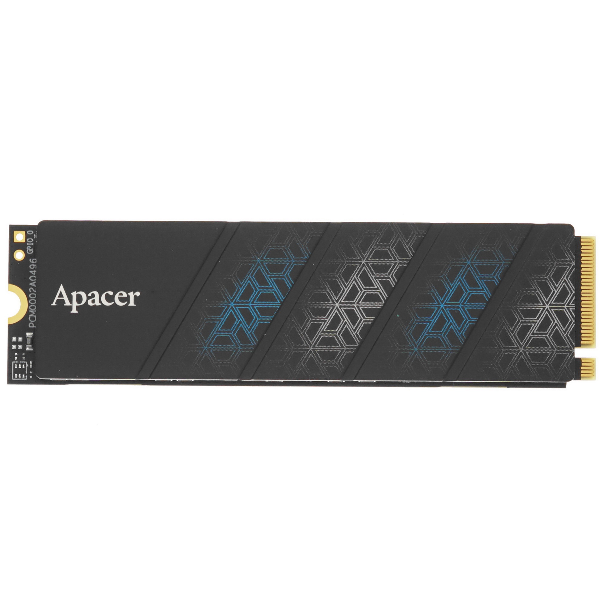 Накопитель SSD Apacer AS2280P4U PRO, 256Gb, PCIe 3.0 x4, M.2 2280, NVMe, R/W 3500/1200, с радиатором