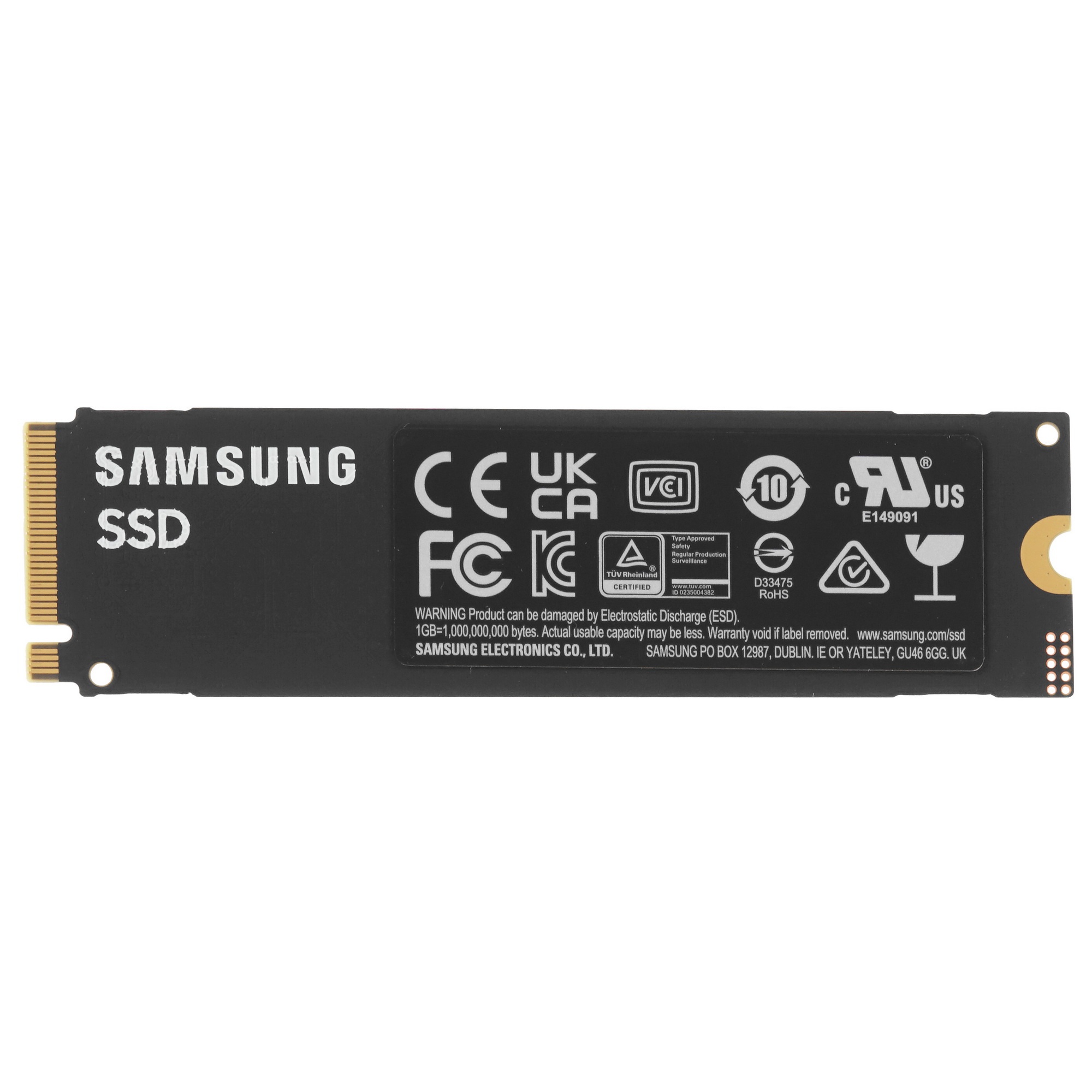 Накопитель SSD Samsung 990 EVO Plus, 1024 ГБ, M.2 2280, PCIe 5.0 x2, NVMe, R/W 7150/6300