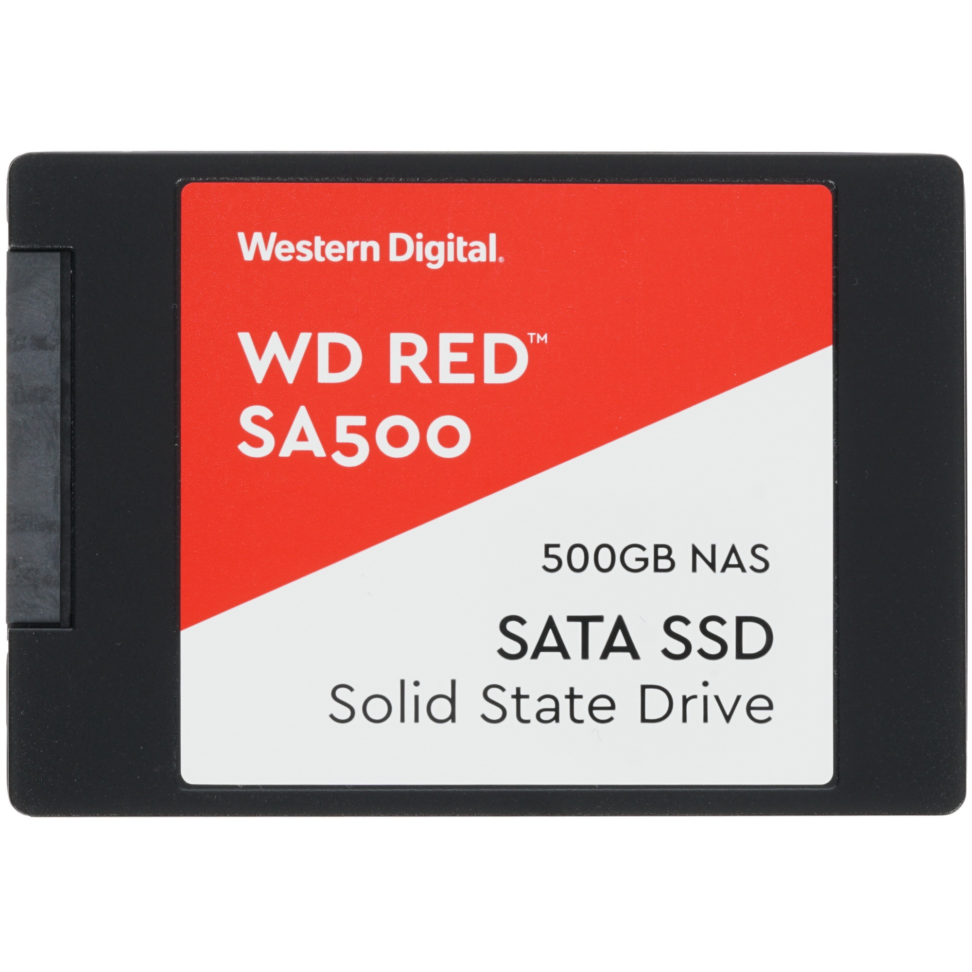 Накопитель SSD WD Red SA500 WDS500G1R0A, 500Gb, SATA III, 2.5", R/W 560/530