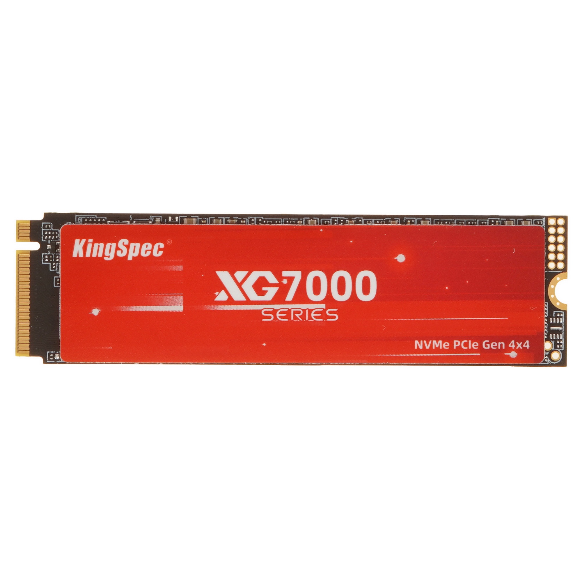 Накопитель SSD KingSpec XG7000, 1Tb, PCIe 4.0 x4, M.2 2280, NVMe, R/W 7400/6600