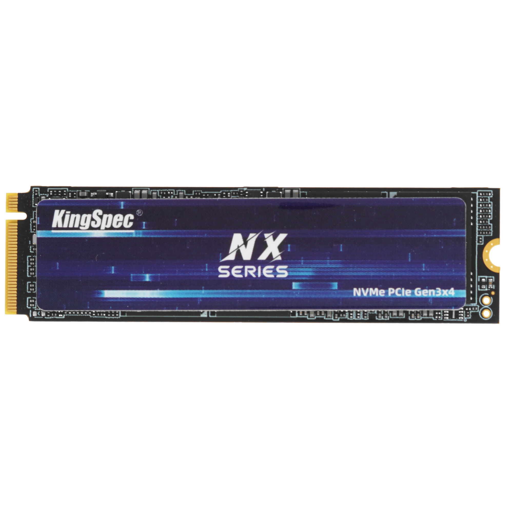 Накопитель SSD M.2 KingSpec NX-1TB, PCIe 3.0 x4, NVMe, R/W 3400/3100