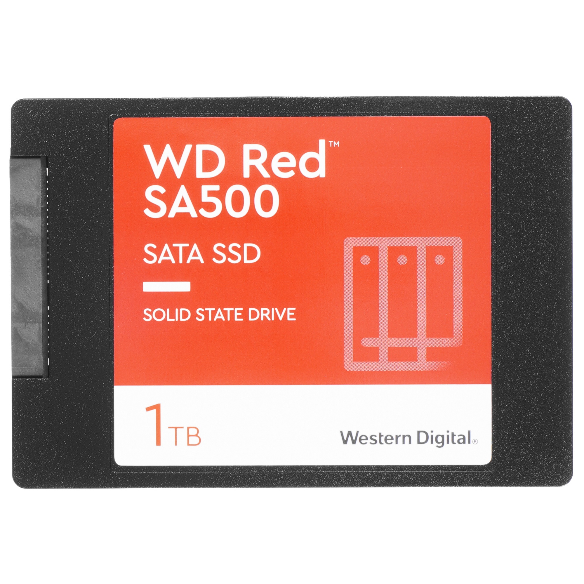 Накопитель SSD WD Red SA500 NAS 3D NAND WDS100T1R0A 1ТБ 2,5" SATA-III (TLC)