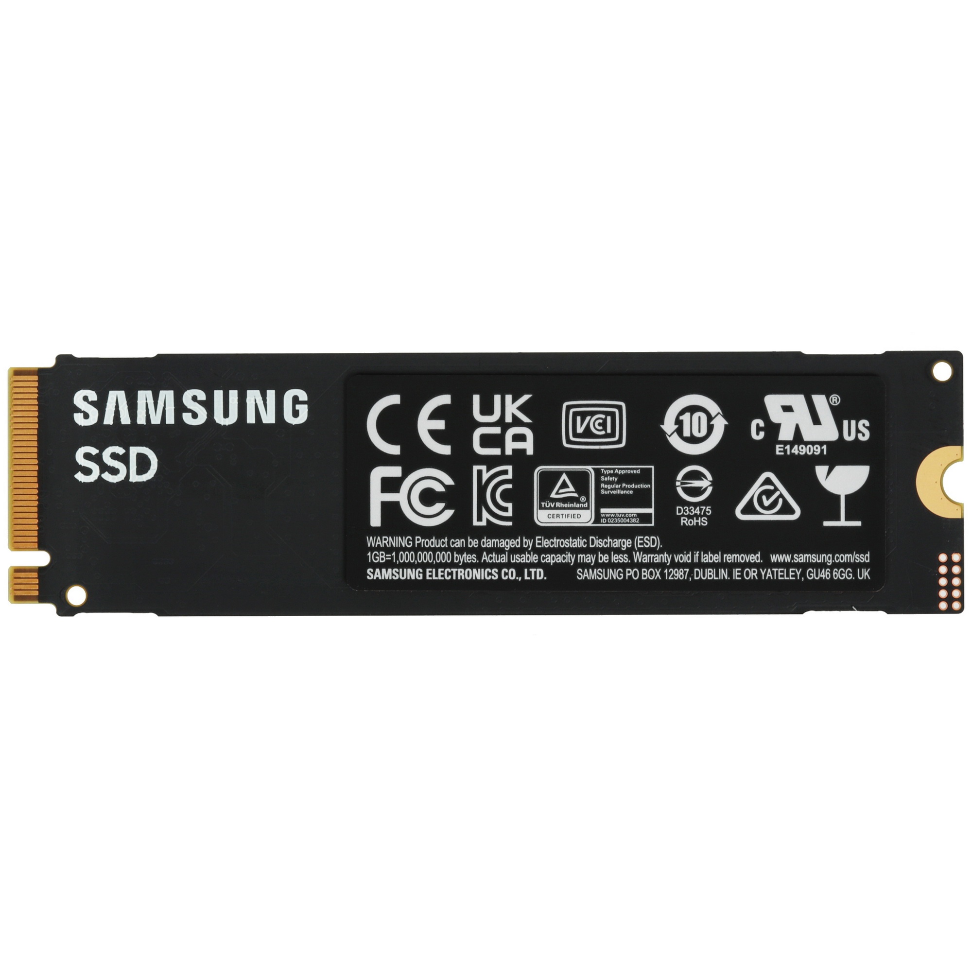 Накопитель SSD Samsung 990 EVO, 2000GB, PCIe 4.0 x4, M.2 2280, NVMe, R/W 5000/4200