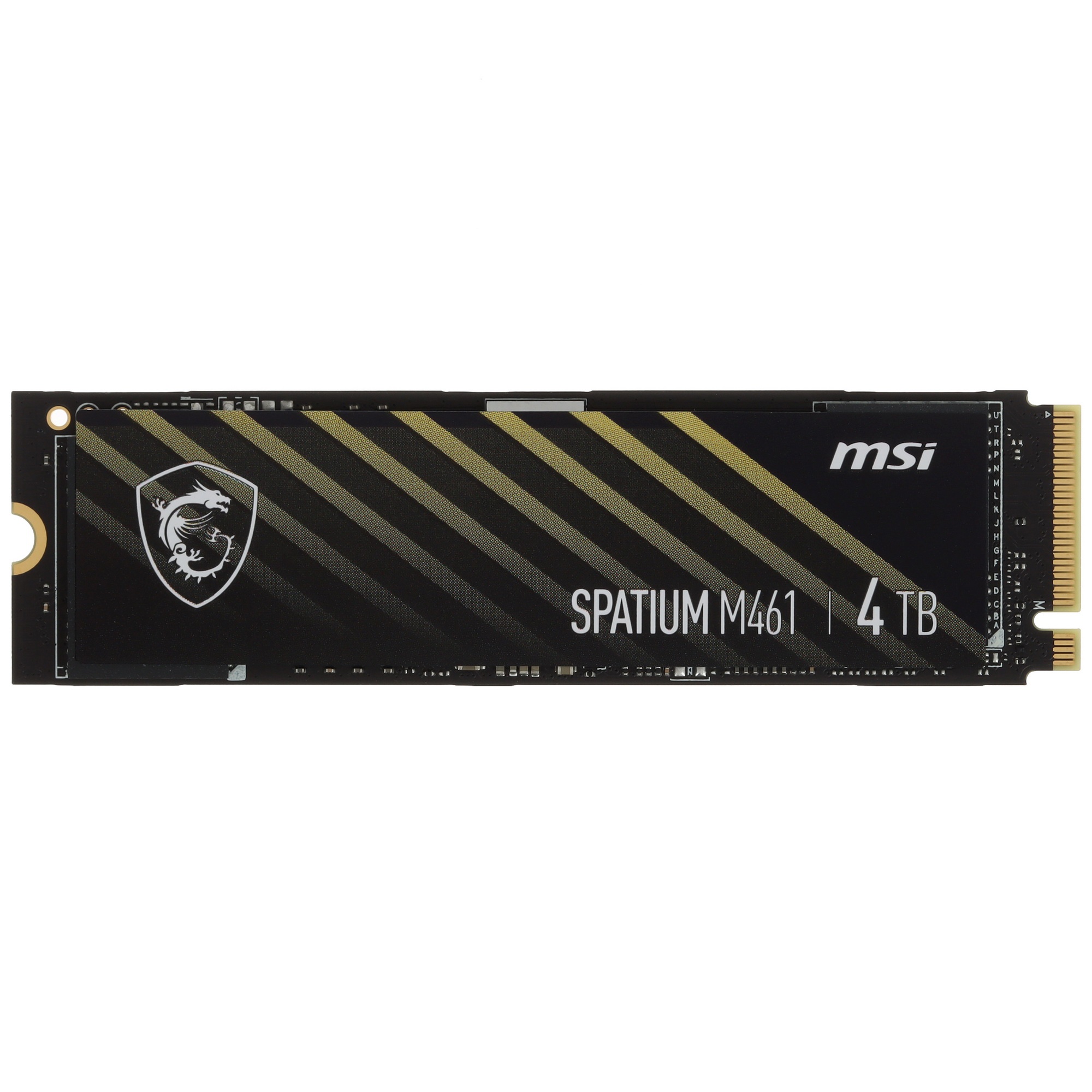 Накопитель SSD MSI M461, 4TB, PCIe 4.0 x4, M.2 2280, NVMe, R/W 5000/4200