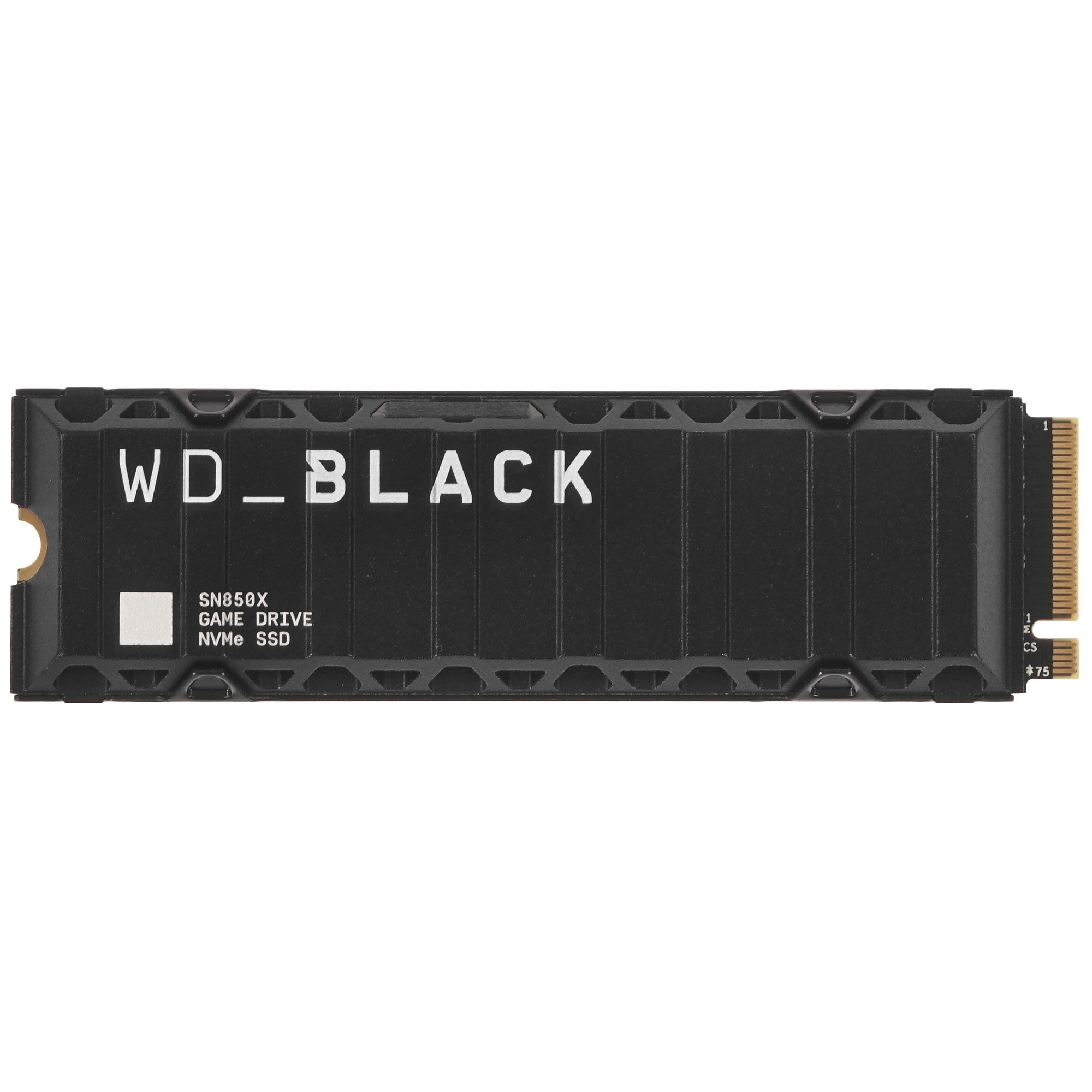 Накопитель SSD WD 2Tb Black SN850X, M.2(22x80mm), NVMe, PCIe 4.0 x4, 3D TLC, R/W 7300/6600MB/s, IOPs