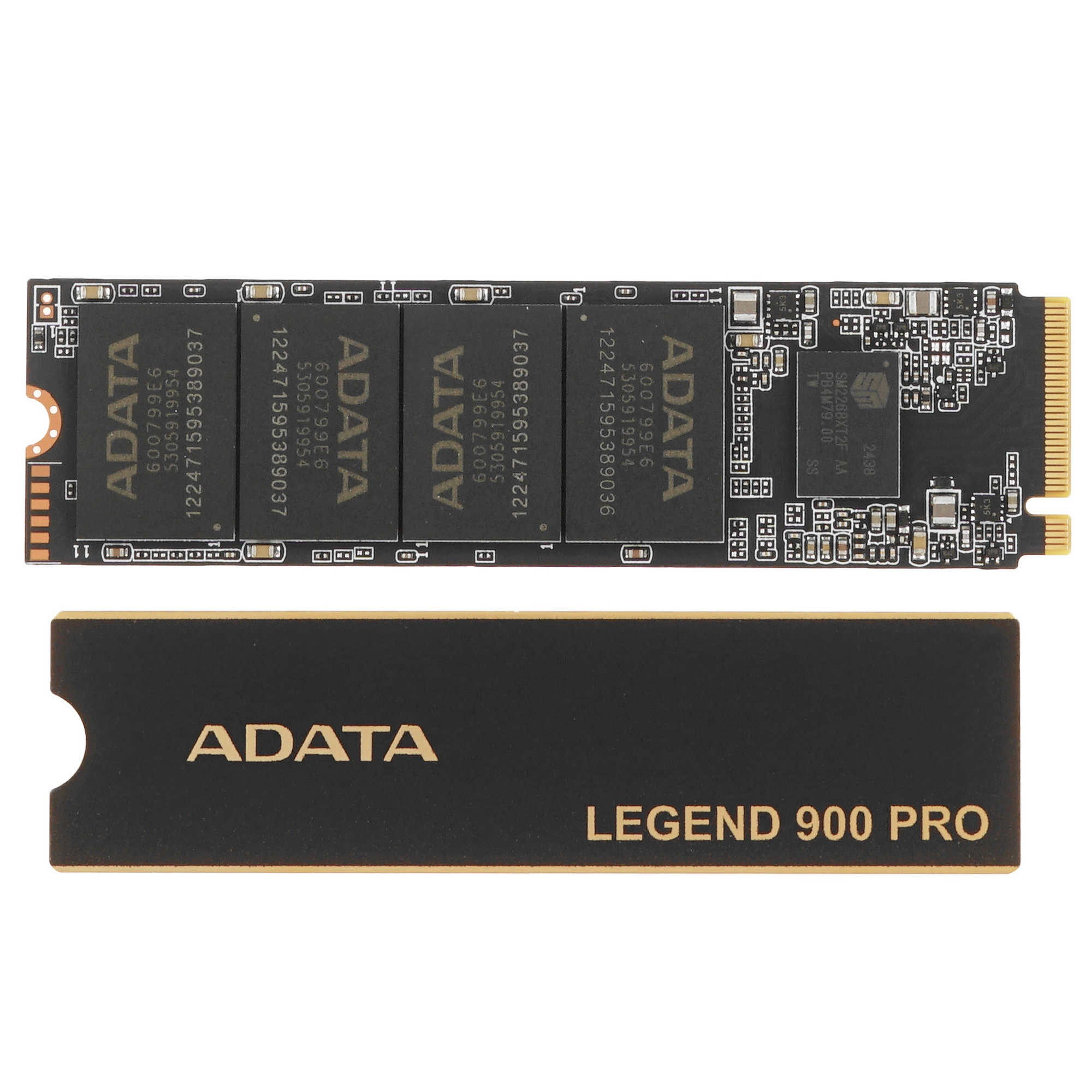 Твердотельный накопитель ADATA SSD LEGEND 900 PRO, 2000GB, M.2(22x80mm), NVMe 1.4, PCIe 4.0 x4, 3D N