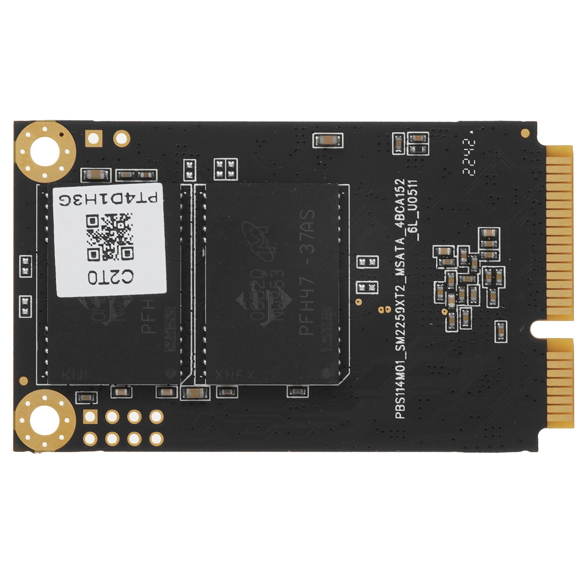 Накопитель SSD Netac N5M, 2048GB, mSATA, R/W 545/500