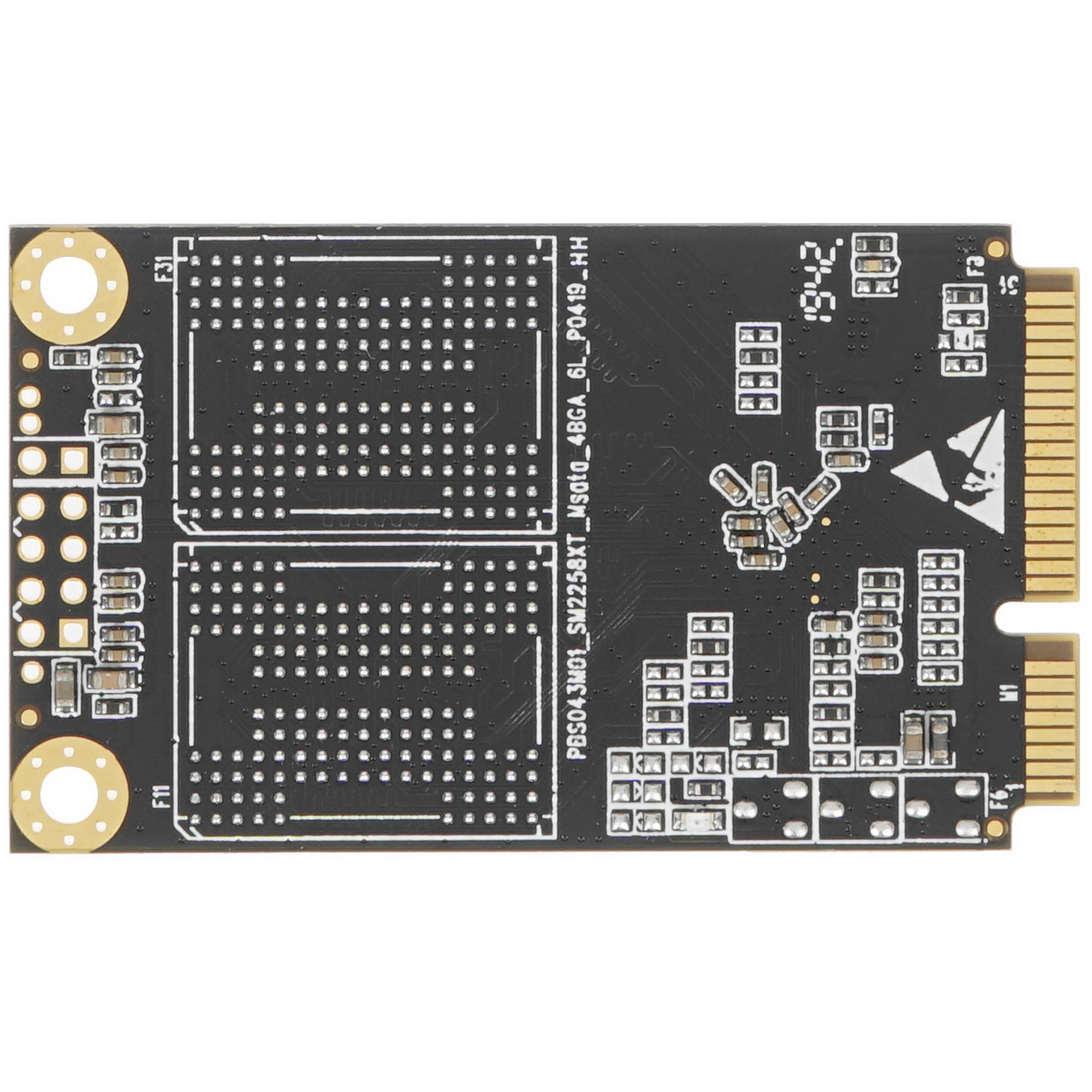 Накопитель SSD Netac N5M, 256GB, mSATA, R/W 560/520
