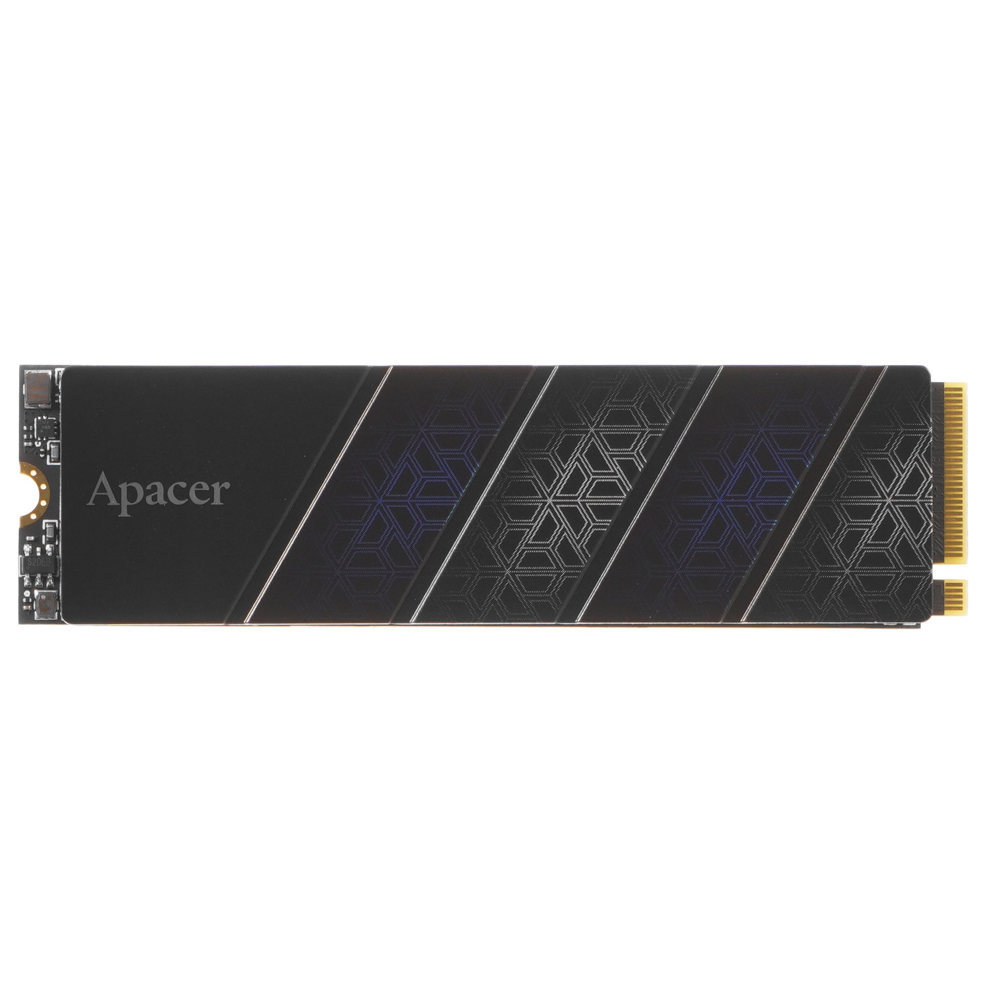 Накопитель SSD Apacer AS2280P4U PRO, 2Tb, M.2 2280, PCIe 3.0 x4, R/W 3500/3000, с радиатором