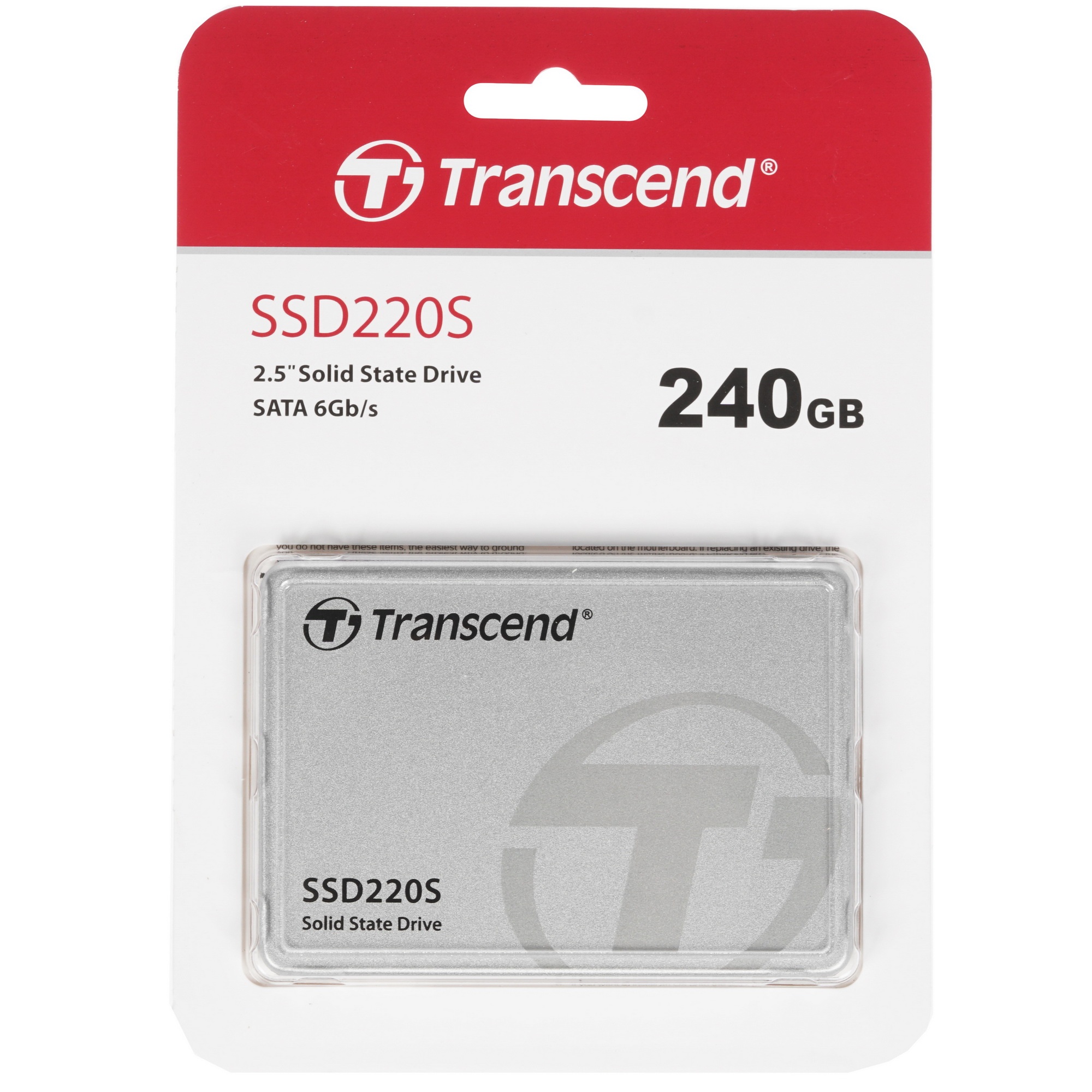 Накопитель SSD Transcend SATA III 240Gb TS240GSSD220S 2.5"