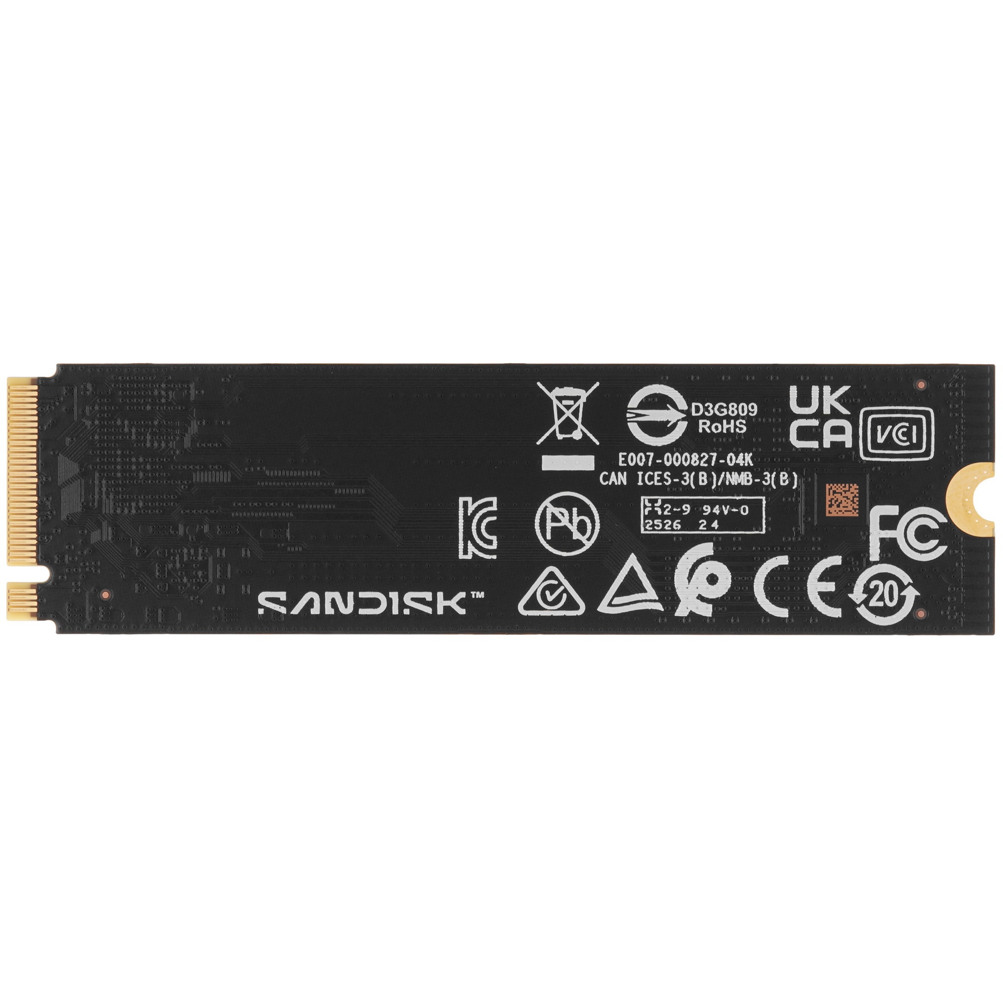 Накопитель SSD M.2 2280 1TB NVMe PCIE 4.0 x4 7100/6700 BLUE SN5100 WDS100T5B0E WDC