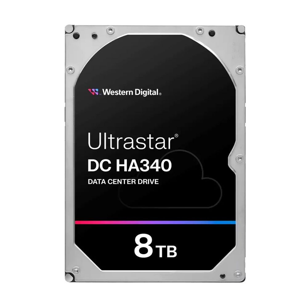 Жесткий диск серверный Western Digital 3.5" 8TB WD (WUS721208BLE6L4) SATA 6Gb/s, 7200rpm, 256MB 0B47