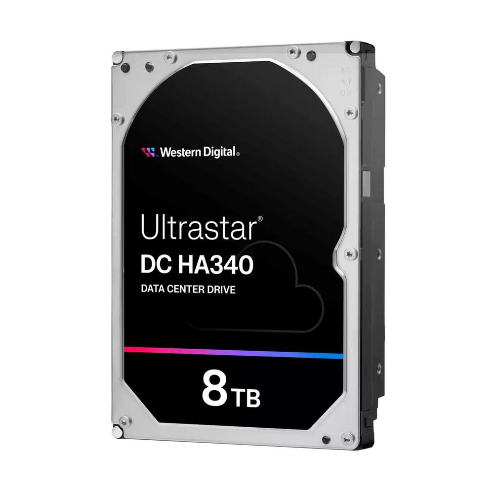Жесткий диск серверный Western Digital 3.5" 8TB WD (WUS721208BLE6L4) SATA 6Gb/s, 7200rpm, 256MB 0B47