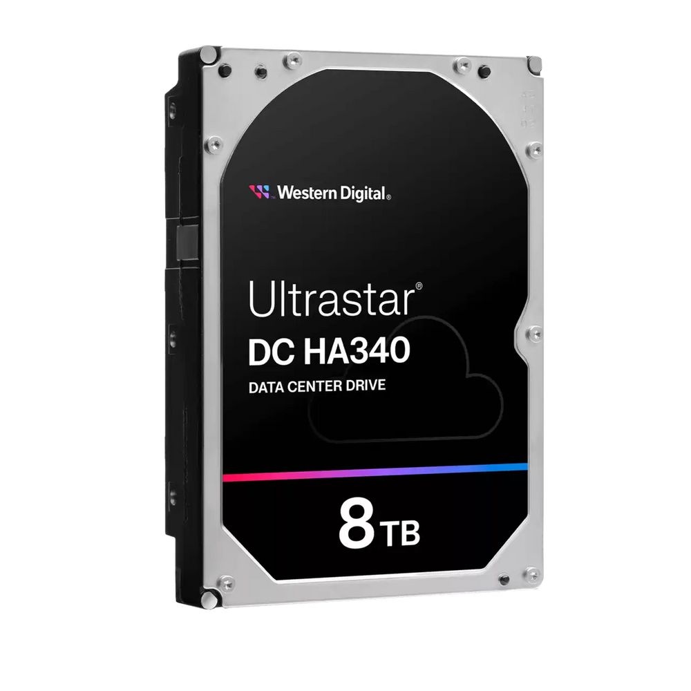 Жесткий диск серверный Western Digital 3.5" 8TB WD (WUS721208BLE6L4) SATA 6Gb/s, 7200rpm, 256MB 0B47