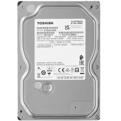 Жесткий диск Western Digital 2Tb 7200 rpm Ultrastar 7K2 (HUS722T2TALA604) {SATA 6Gb/s, 128mb buffer,
