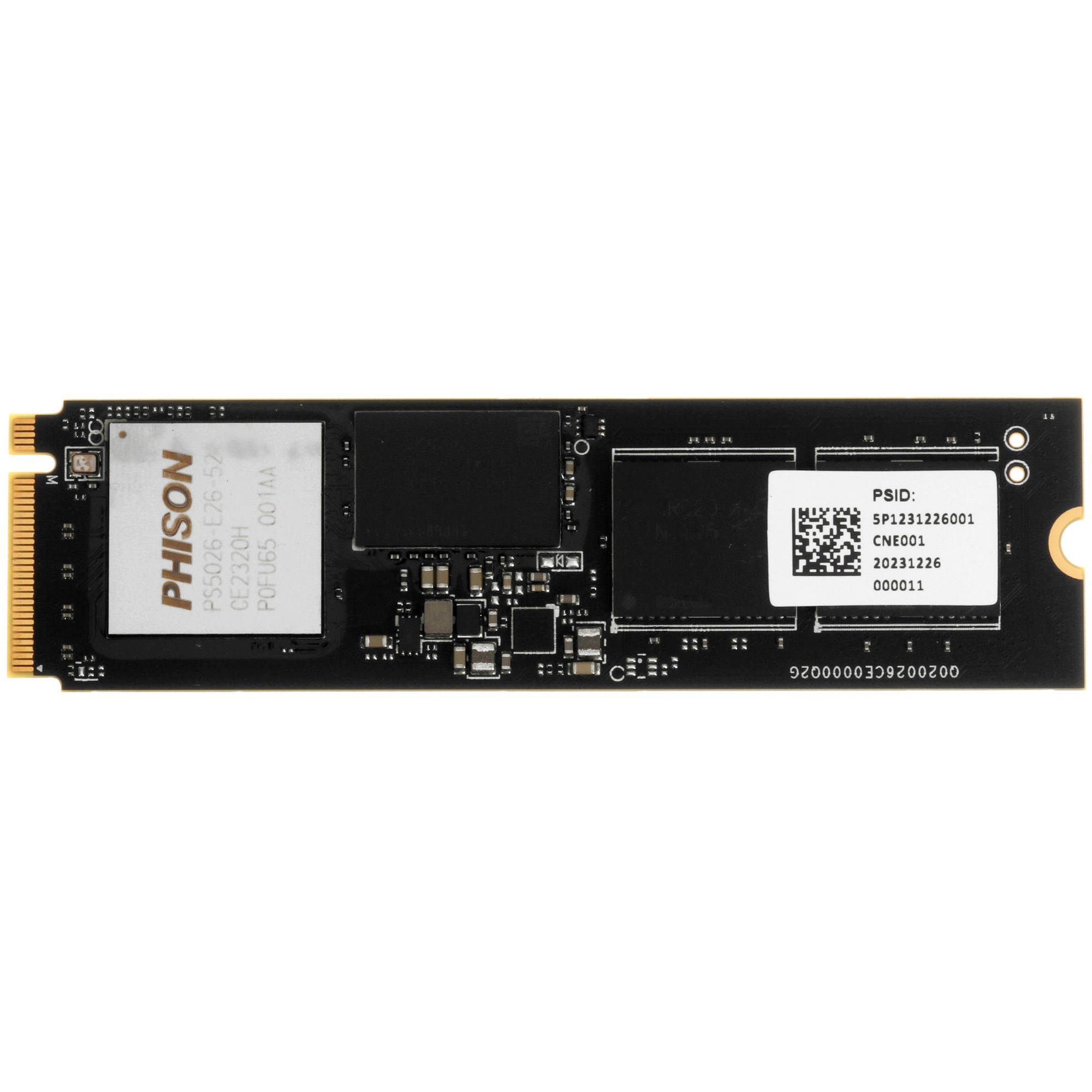 Накопитель SSD Apacer AS2280F4 1TB M.2 2280 PCIe Gen5x4, R12000/W11800 Mb/s, 3D NAND, MTBF 1.6M, NVM