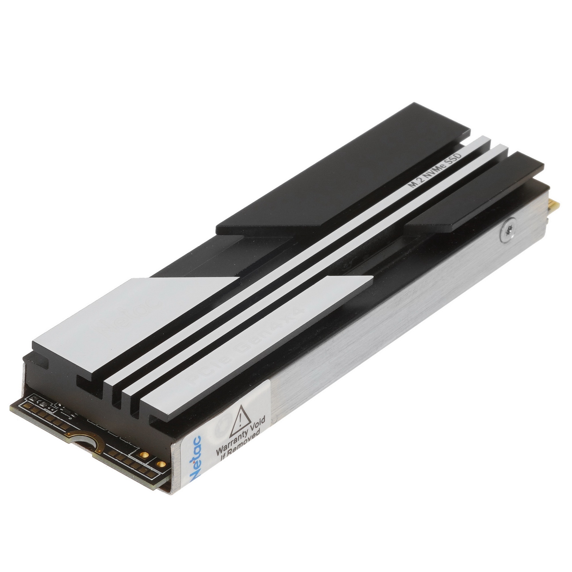 Накопитель SSD Netac NV5000, 1TB, M.2 2280, PCIe 4.0 x4, NVMe, R/W 5000/4400, с радиатором